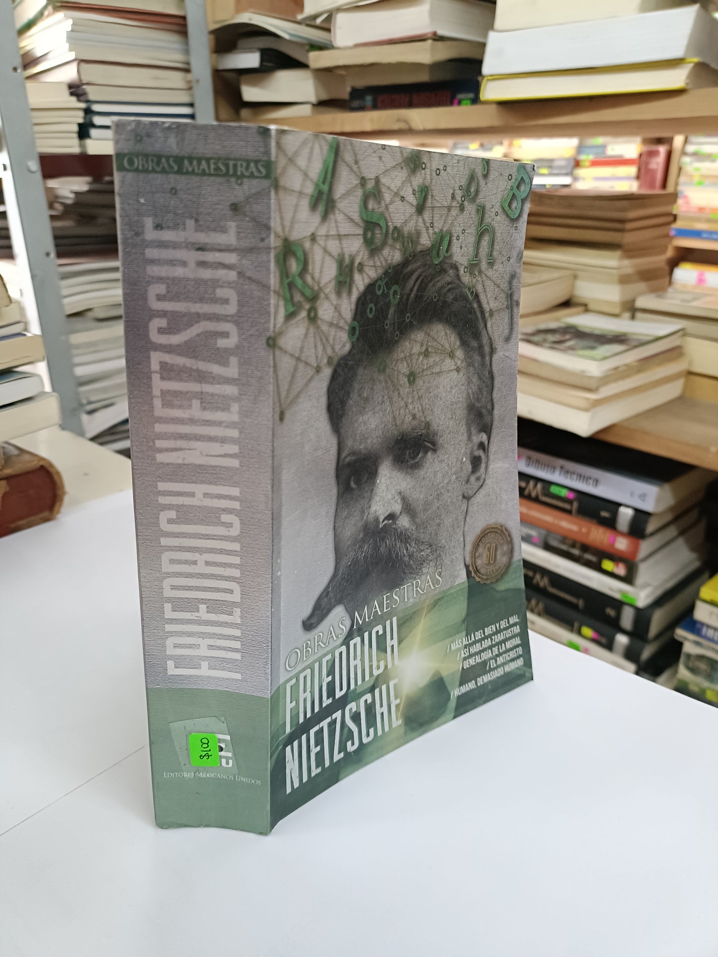 OBRAS MAESTRAS POR FRIEDRICH NIETZSCHE MÁS ALLÁ DEL BIEN Y DEL MAL, ASÍ HABLABA ZARATUSTRA, EL ANTICRISTO USADO NOVELA LITERARIO 207