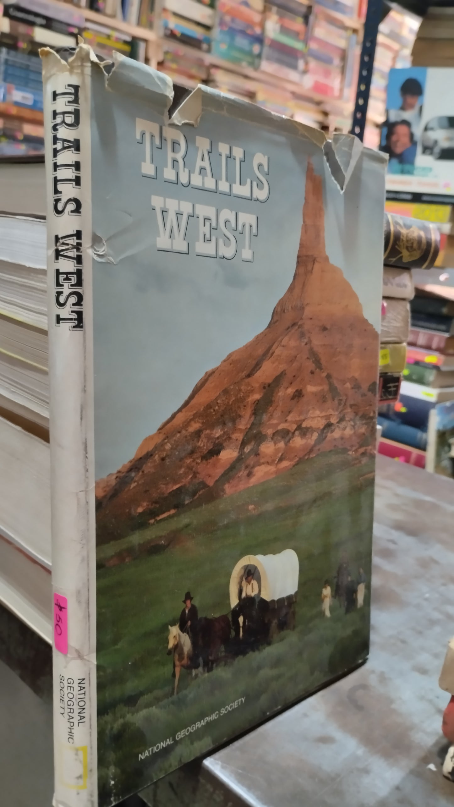 TRAILS WEST LIBRO USADO HISTORIA ALDAMA