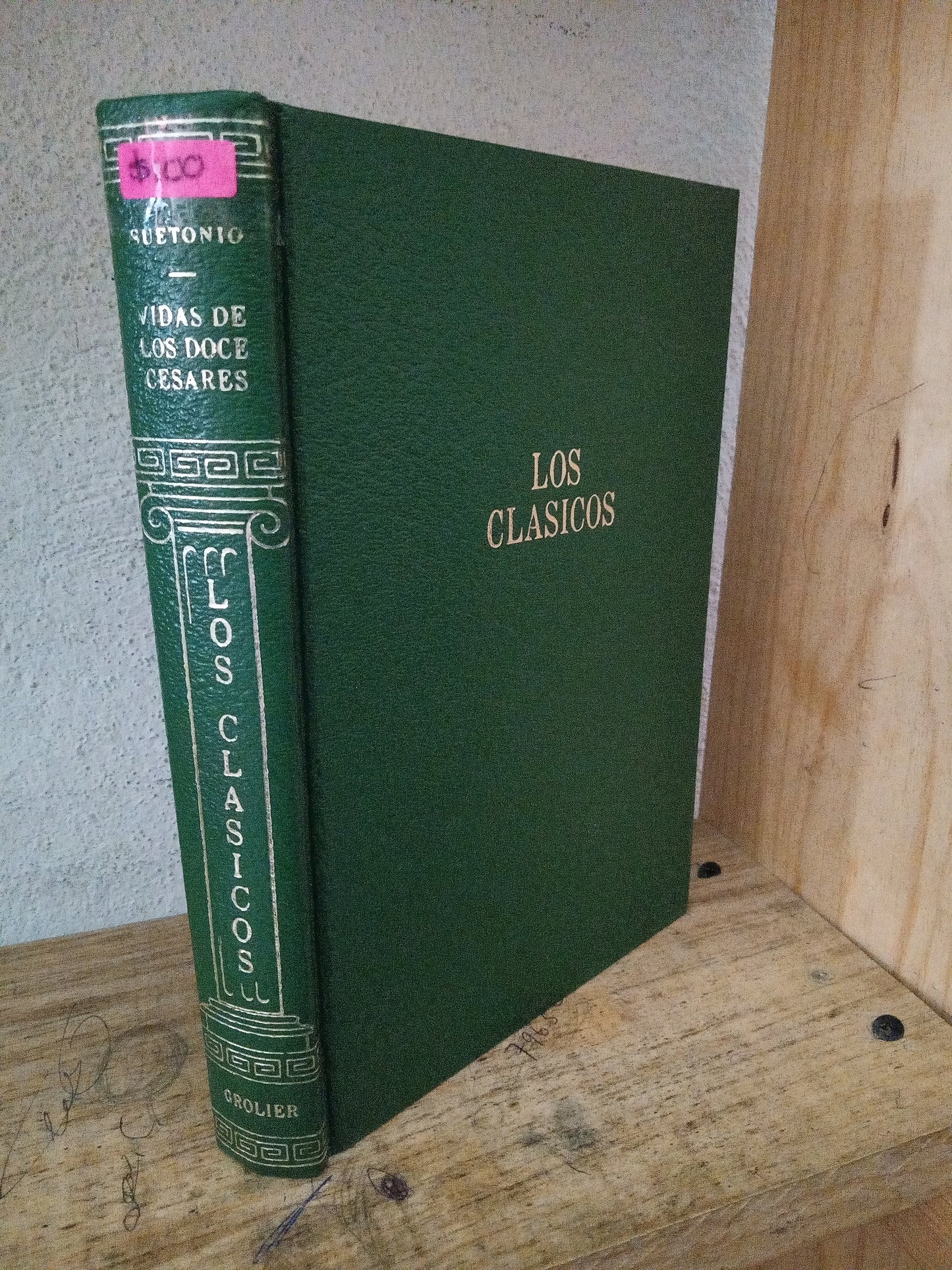 VIDAS DE LOS DOCE CESARES SUETONIO USADO NOVELA LITERARIO 305