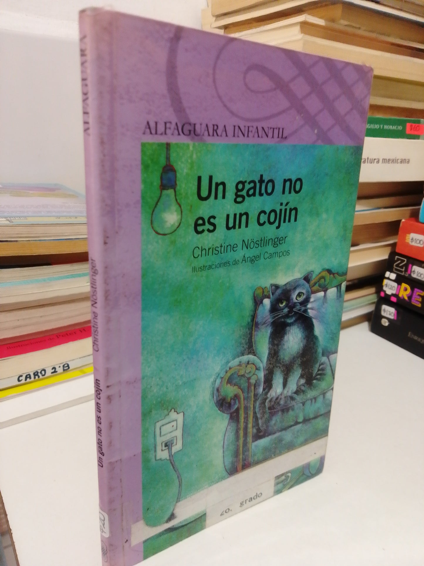 UN GATO NO ES UN COJIN POR CHRISTINE NOSTLINGER USADO INFANTIL JUAREZ