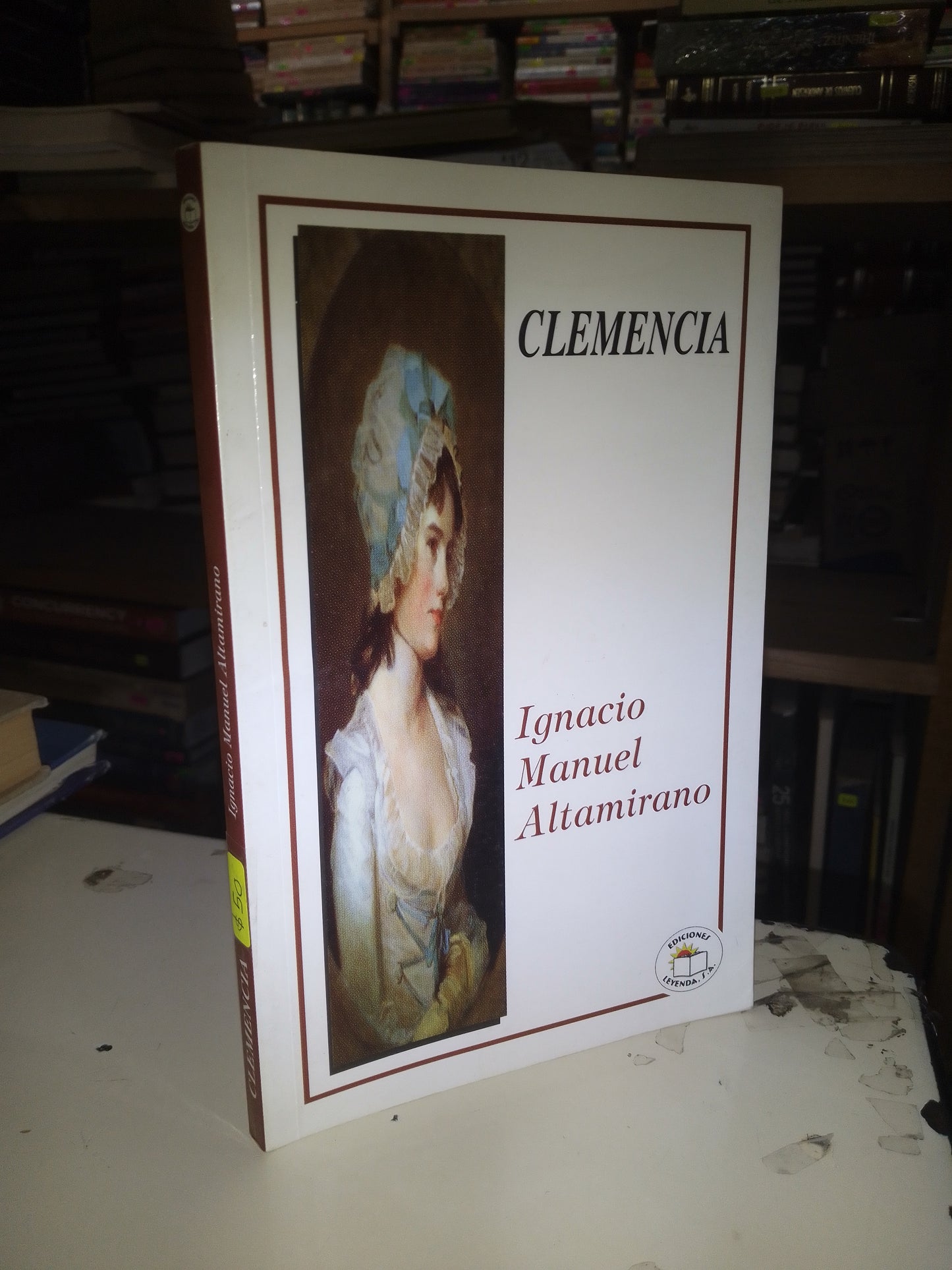 CLEMENCIA POR IGNACIO MANUEL ALTAMIRANO USADO NOVELA LITERARIO 207