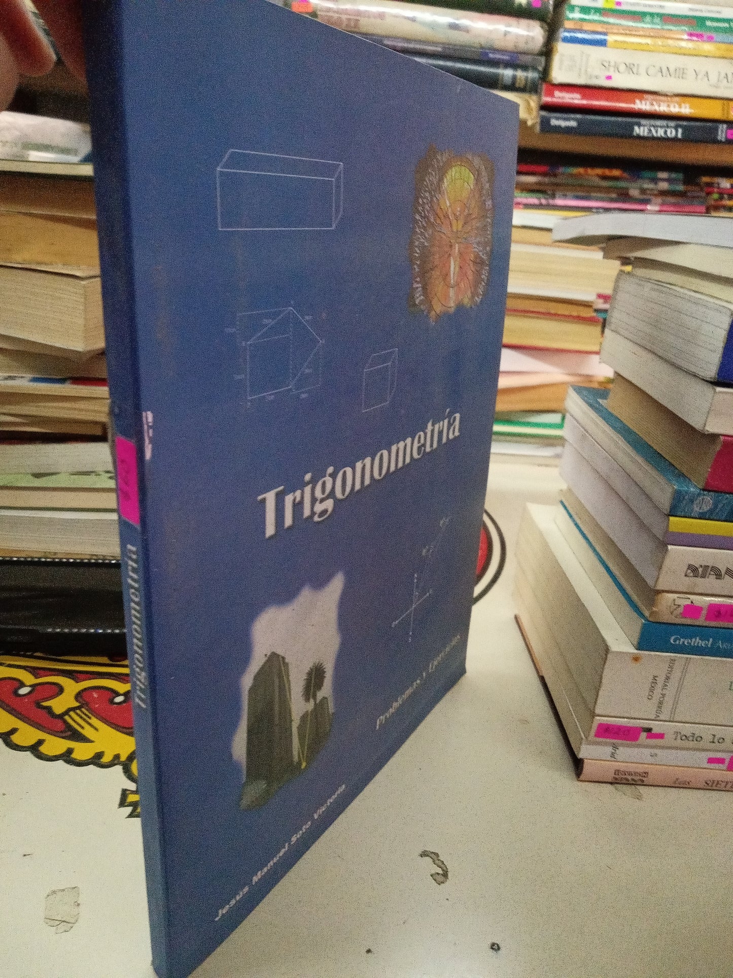 TRIGONOMETRÍA PROBLEMAS Y EJERCICIOS POR JESUS MANUEL SOTO VICTORIA USADO MATEMÁTICAS LITERARIO 207
