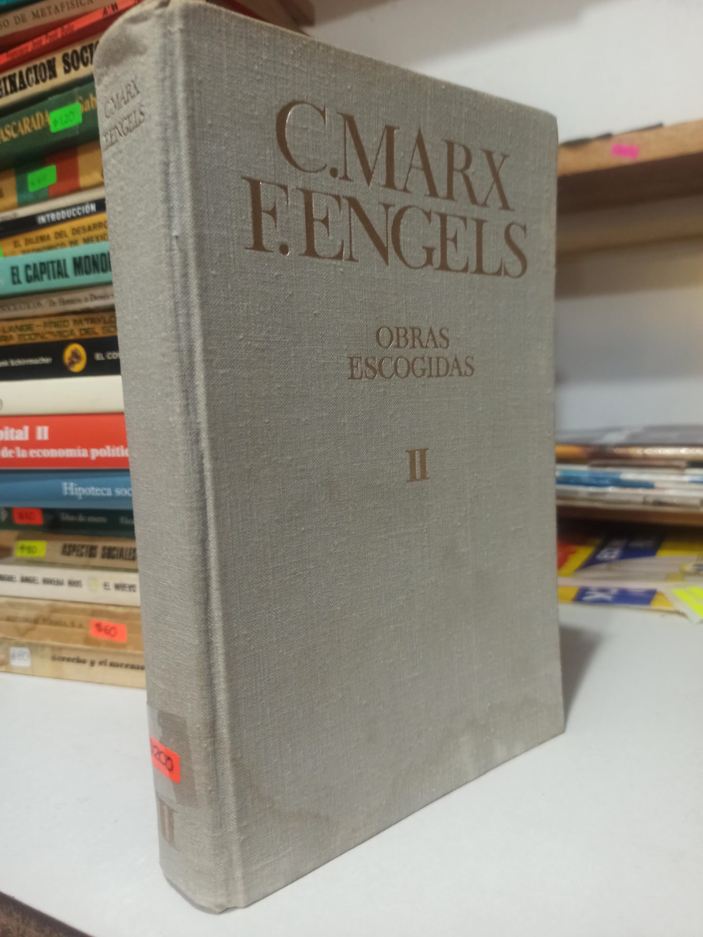 OBRAS ESCOGIDAS 2 POR C. MARX USADO SOCIOLOGIA JUÁREZ