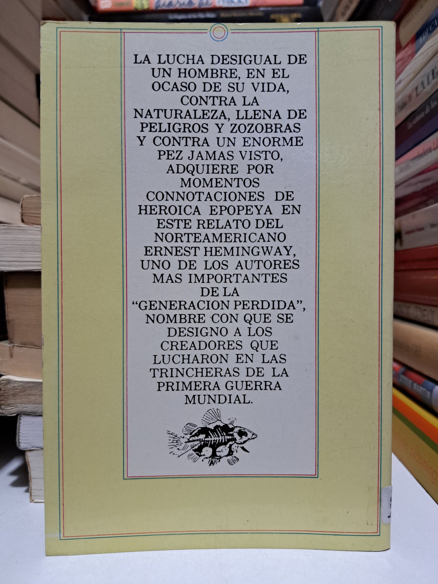 EL VIEJO Y EL MAR E. HEMINGWAY USADO NOVELA JUÁREZ