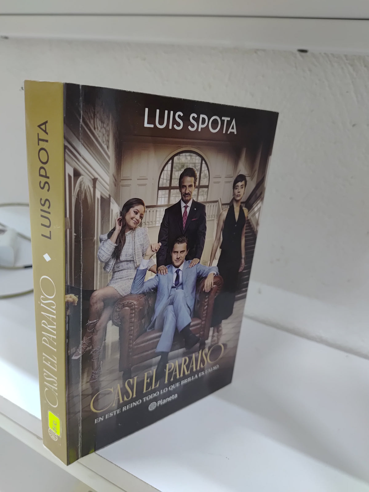 CASI EL PARAISO POR LUIS SPOTA USADO NOVELAS JUAREZ 515