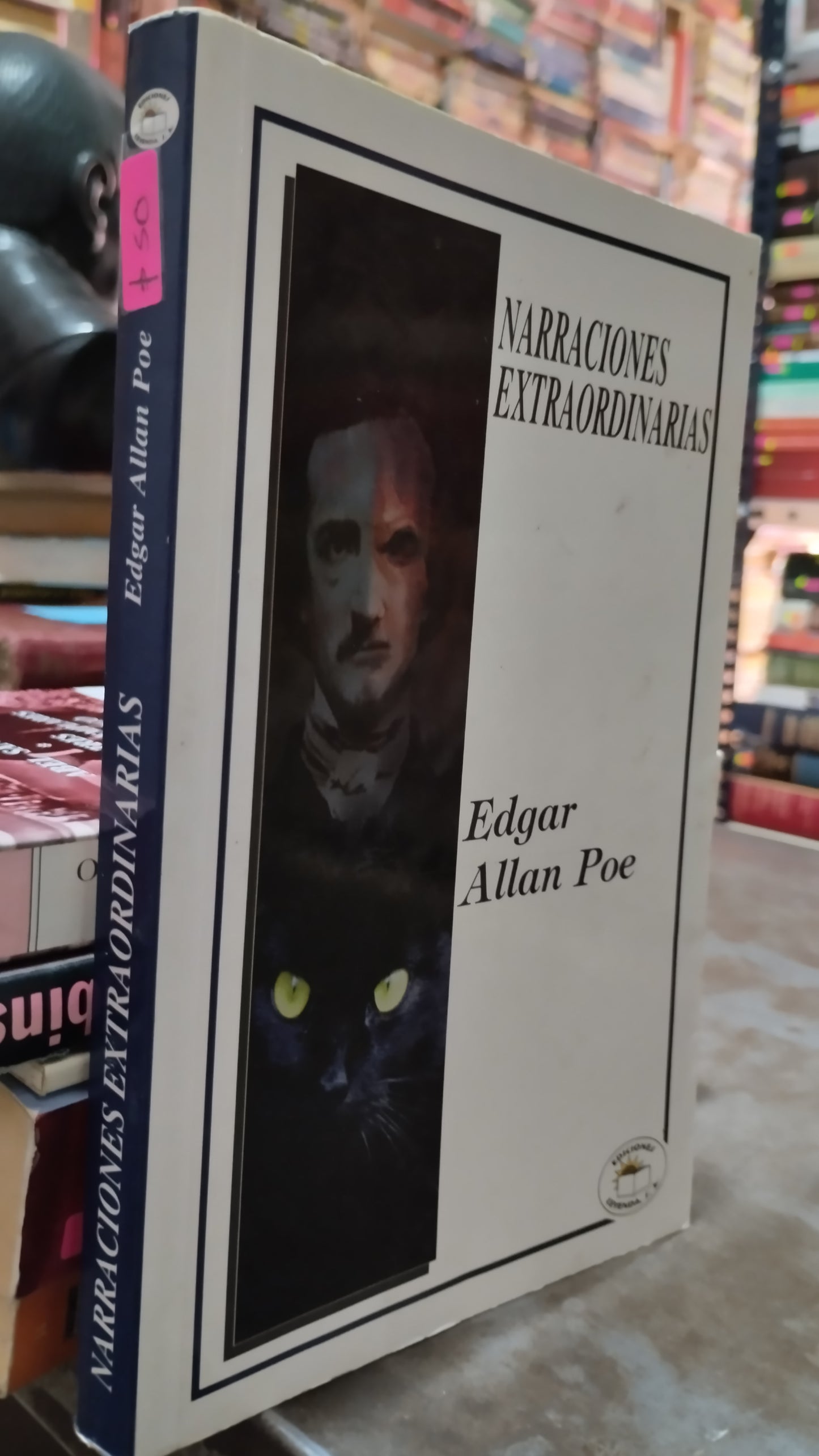 NARRACIONES EXTRAORDINARIAS POR EDGAR ALLAN POE LIBRO USADO NOVELAS ALDAMA