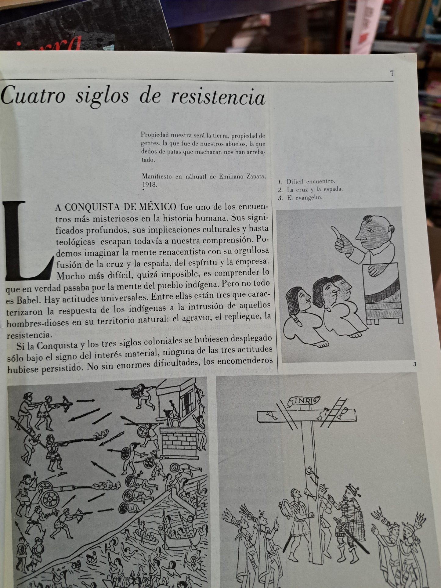 EMILIANO ZAPATA EL AMOR A LA TIERRA ENRIQUE KRAUZE USADO HISTORIA ALDAMA