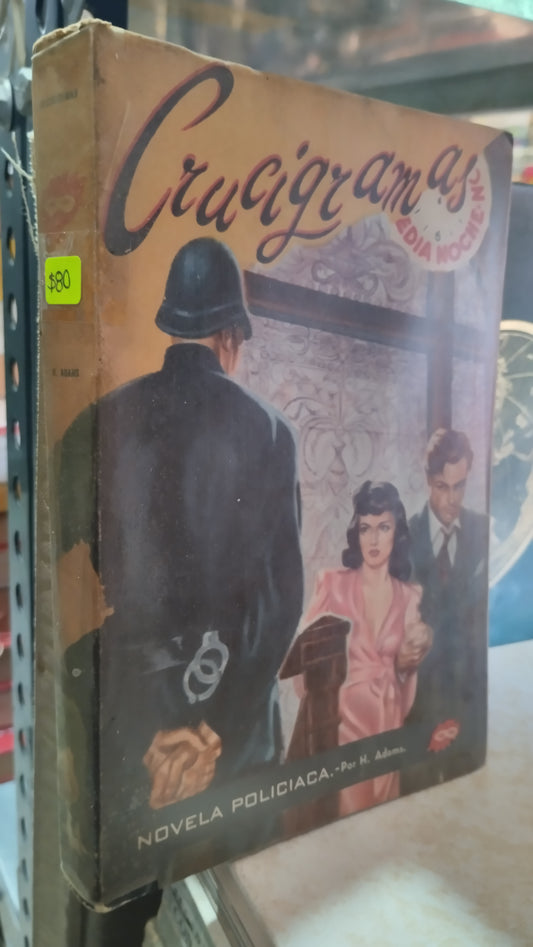 CRUCIGRAMA POR HERBERT ADAMS LIBRO USADO NOVELAS ALDAMA