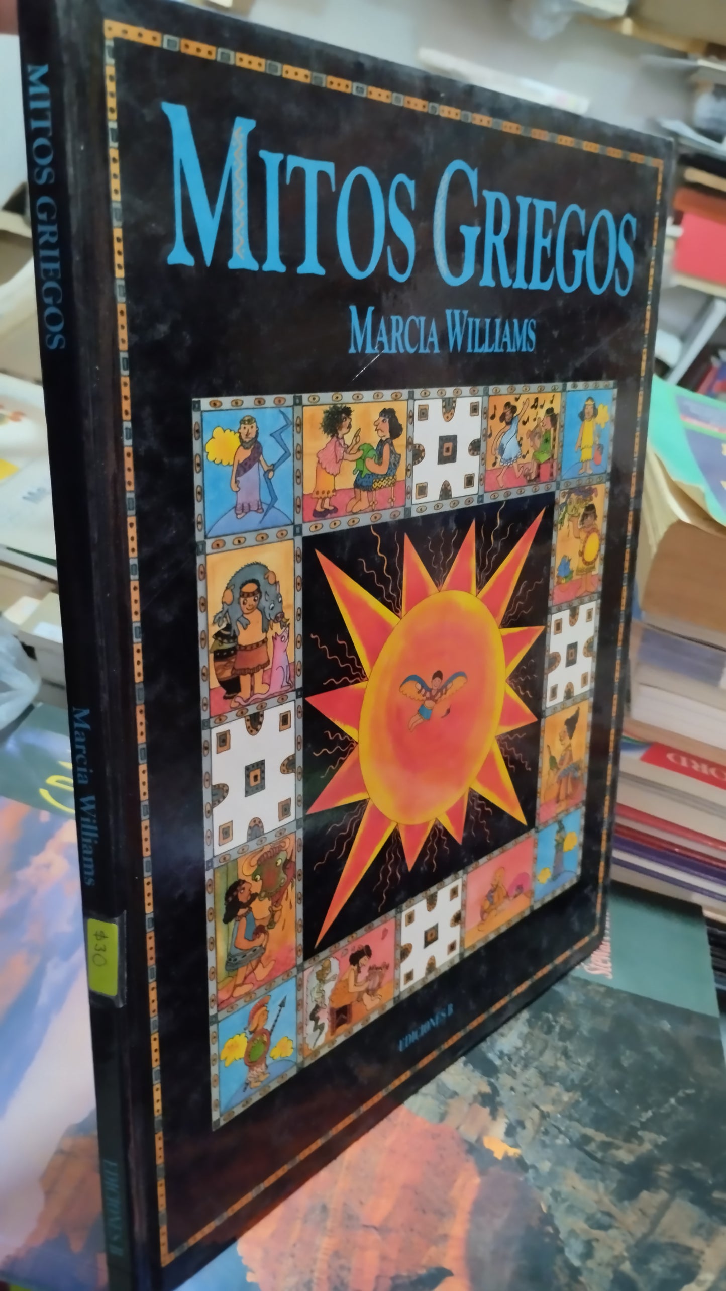 MITOS GRIEGOS POR MARCIA WILLIAMS LIBRO USADO HISTORIA ALDAMA