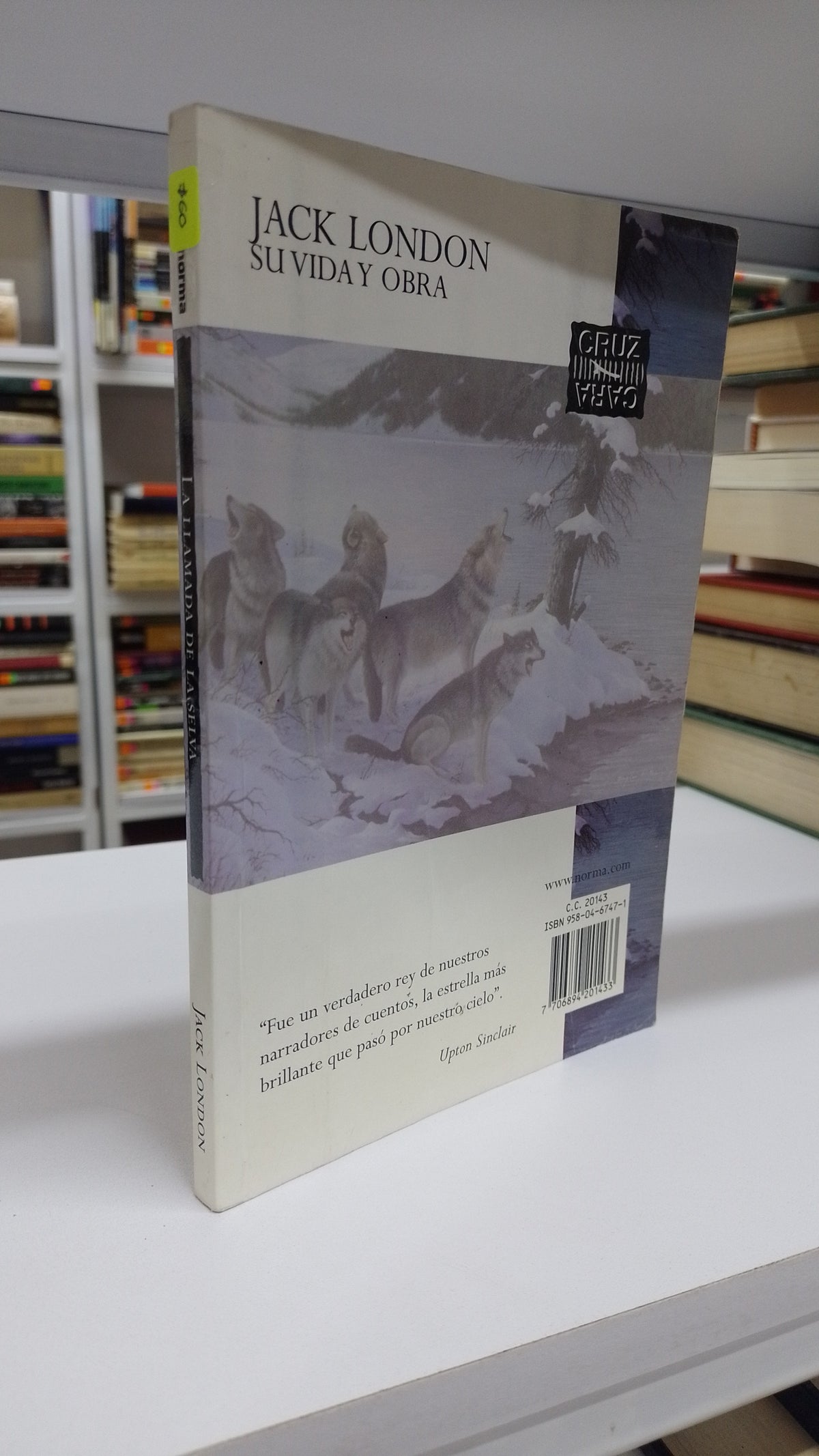 LA LLAMADA DE LA SELVA POR JACK LONDON USADO NOVELA JUAREZ 515