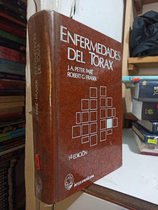 ENFERMEDADES DEL TORAX POR J. A. PETER PARE USADO SALUD JUÁREZ