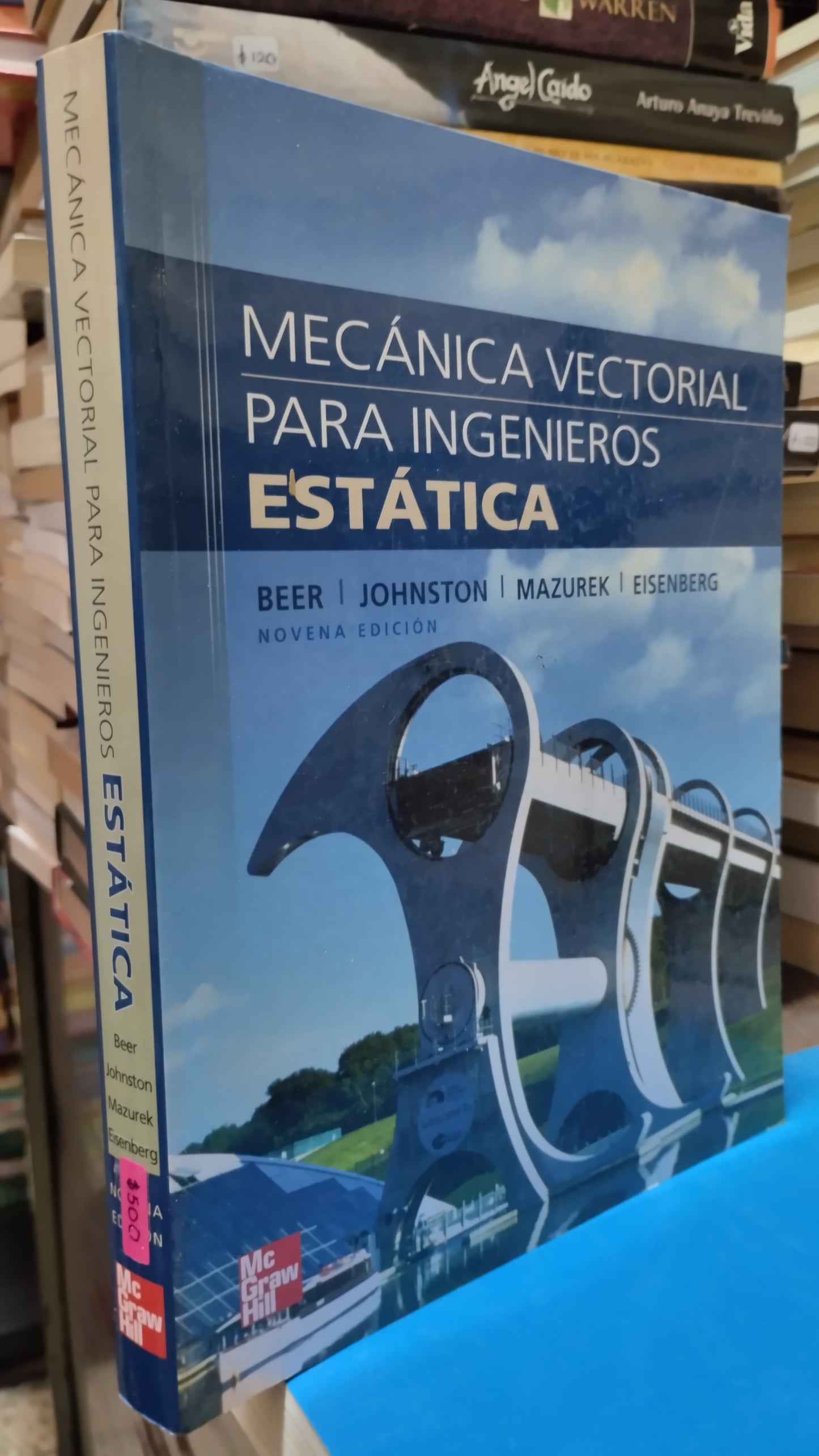 MECANICA VECTORIAL PARA INGENIEROS ESTATICA POR BEER LIBRO USADO MATEMATICAS ALDAMA