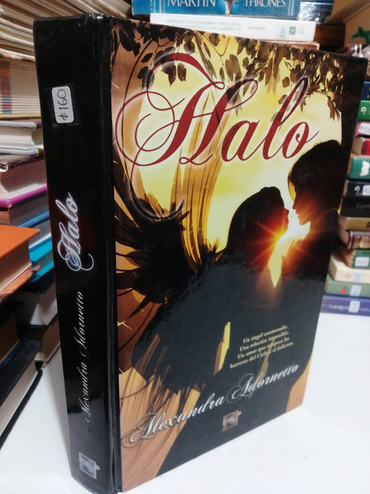 HALO POR ALEXANDRA ADORNETTO USADO NOVELA JUÁREZ