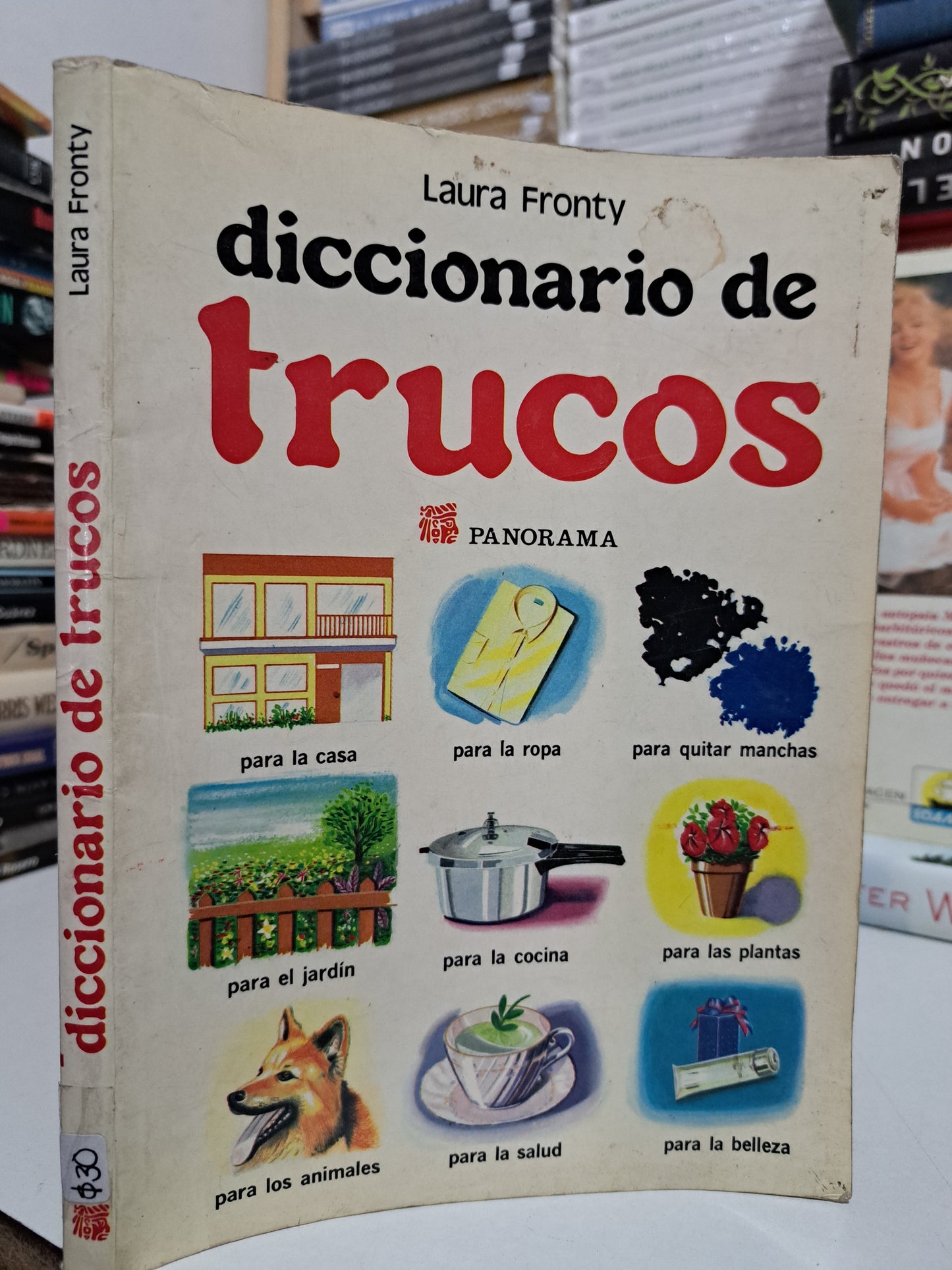 DICCIONARIO DE TRUCOS LAURA FRONTY USADO NOVELA JUÁREZ
