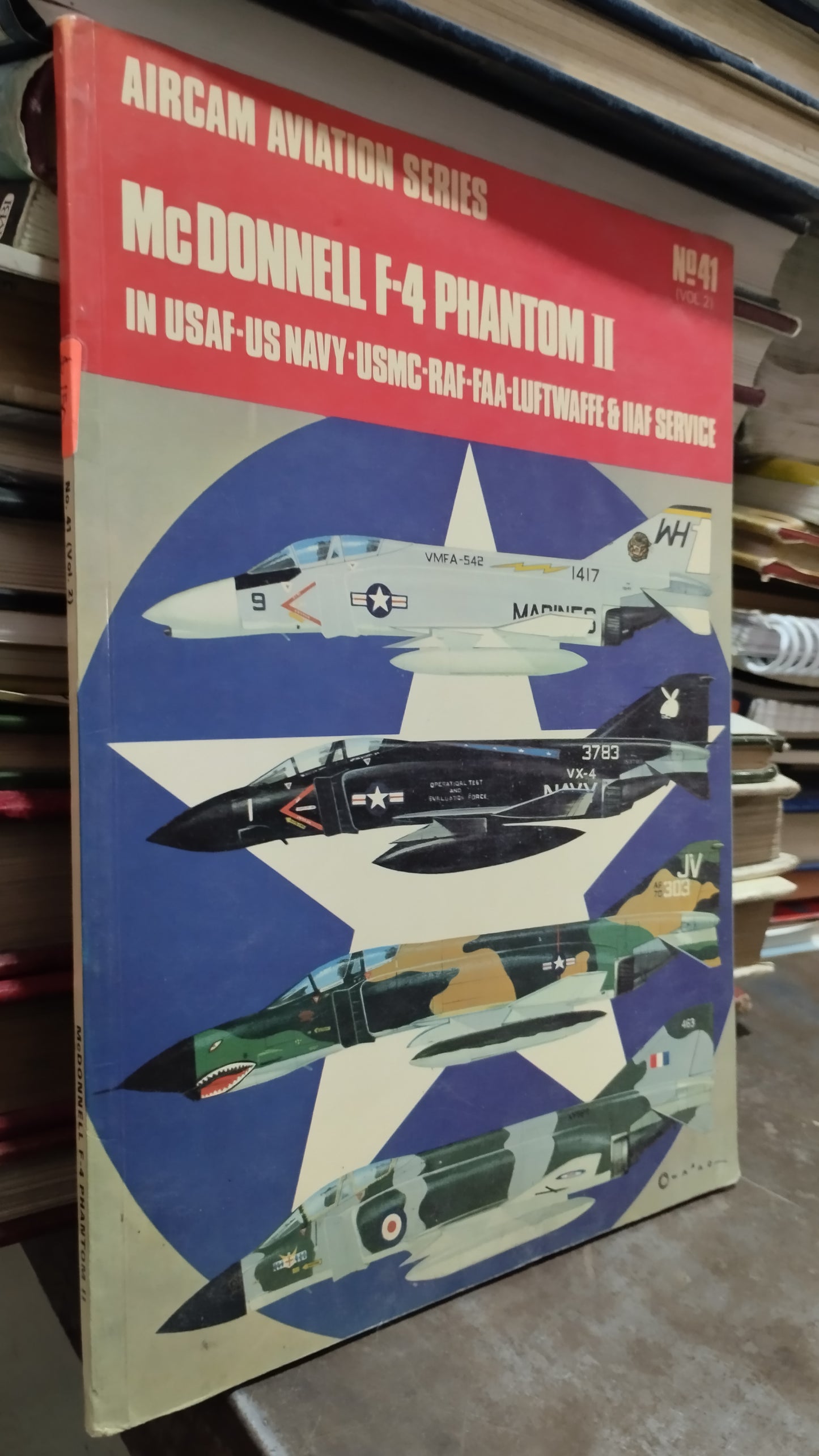 MC DONNELL F 4 PHANTOM II LIBRO USADO HISTORIA ALDAMA