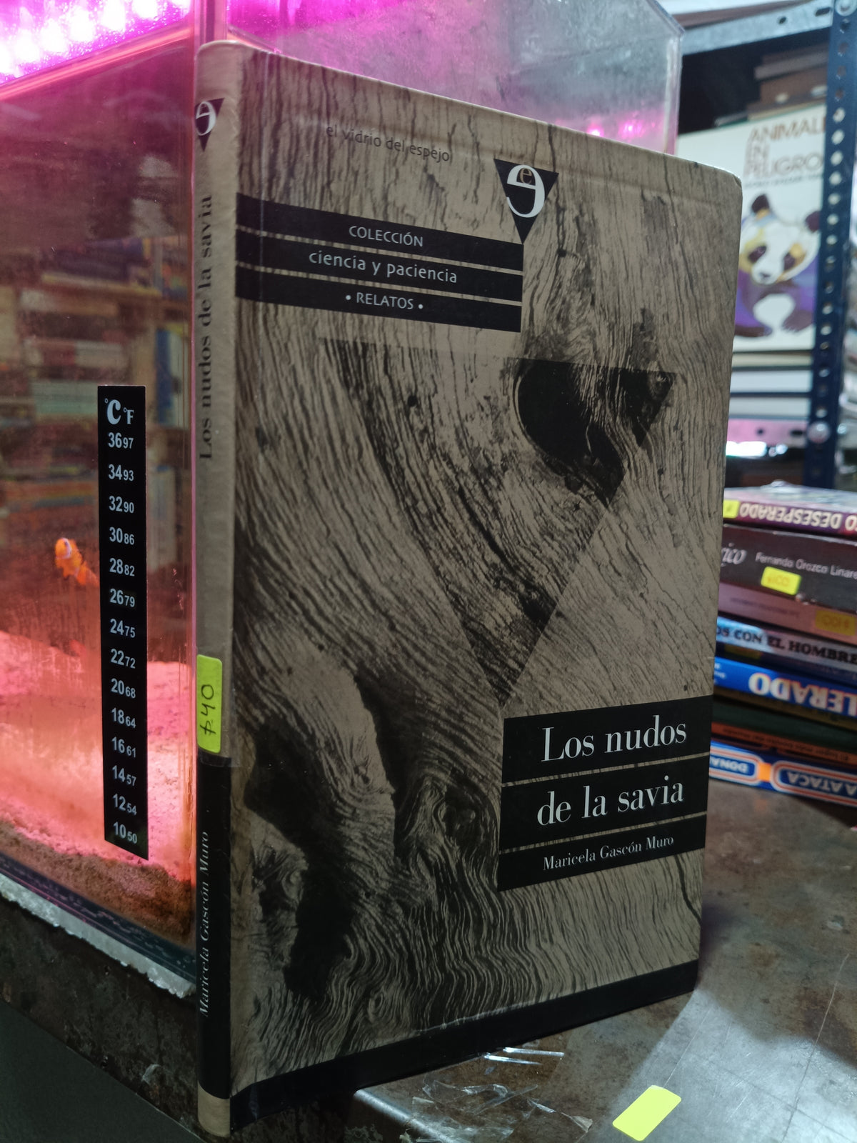LOS NUDOS DE LA SAVIA POR MARICELA GASCON MURO USADO NOVELA ALDAMA
