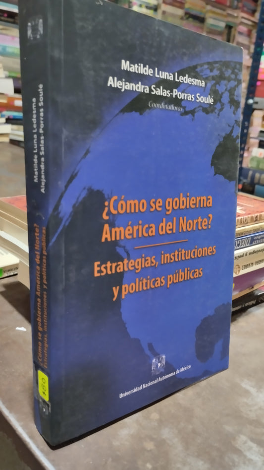 COMO SE GOBIERNA AMERICA DEL NORTE POR MATILDE LUNA LEDESMA LIBRO USADO POLITICA ALDAMA