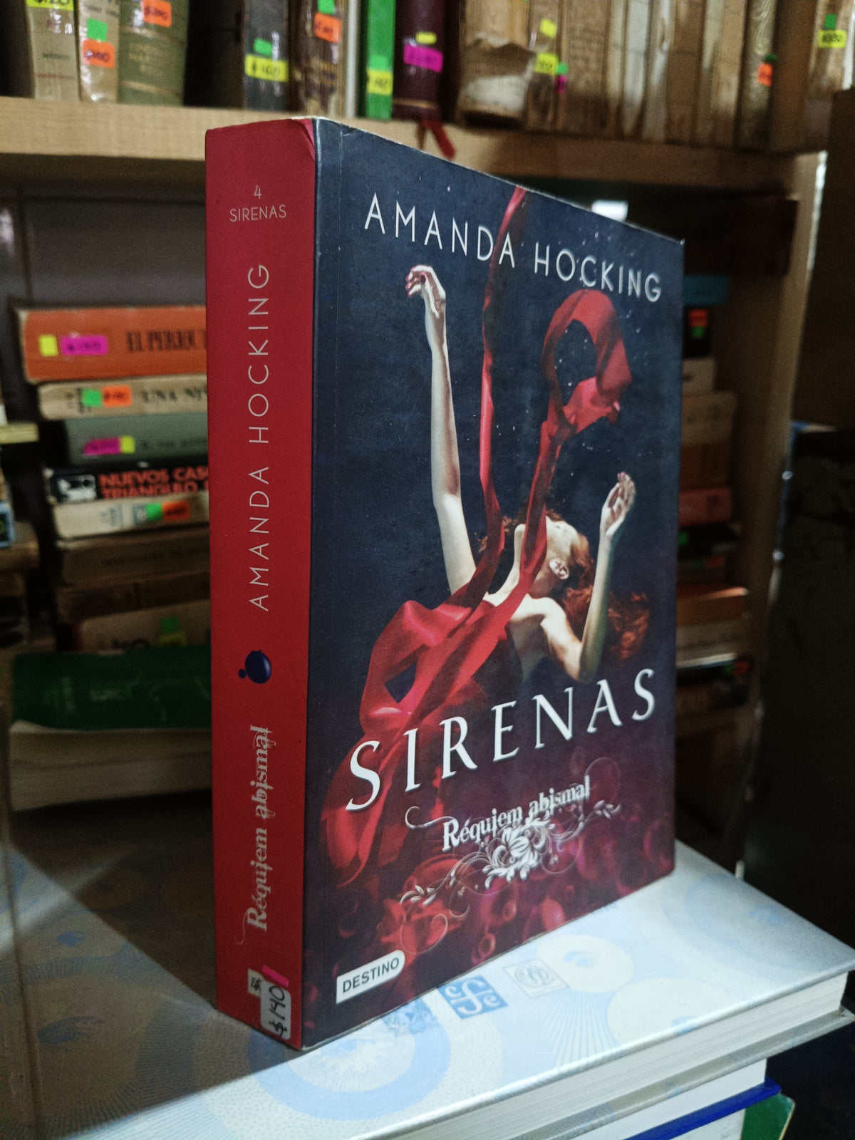 SIRENAS REQUIEM ABISMAL POR AMANDA HOCKING USADO NOVELA ALDAMA