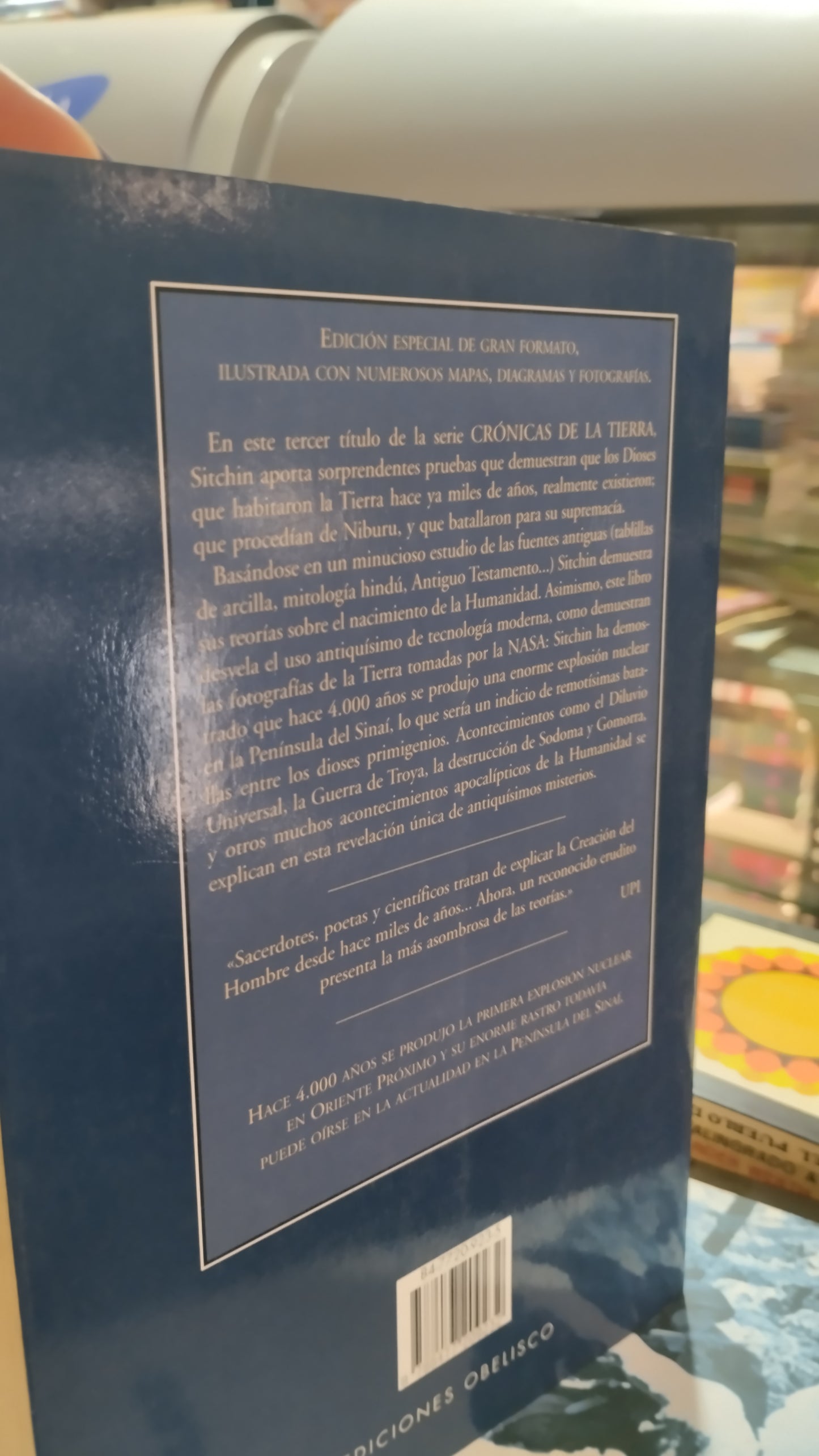 LA GUERRA DE LOS HOMBRES Y LOS DIOSES POR ZECHARIA SITCHIN LIBRO USADO HISTORIA ALDAMA EDITORIAL OBELISCO EN BUEN ESTADO