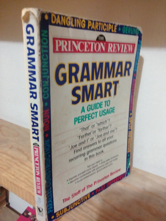 GRAMMAR SMART THE PRICETON REVIEW USADO IDIOMAS JUAREZ