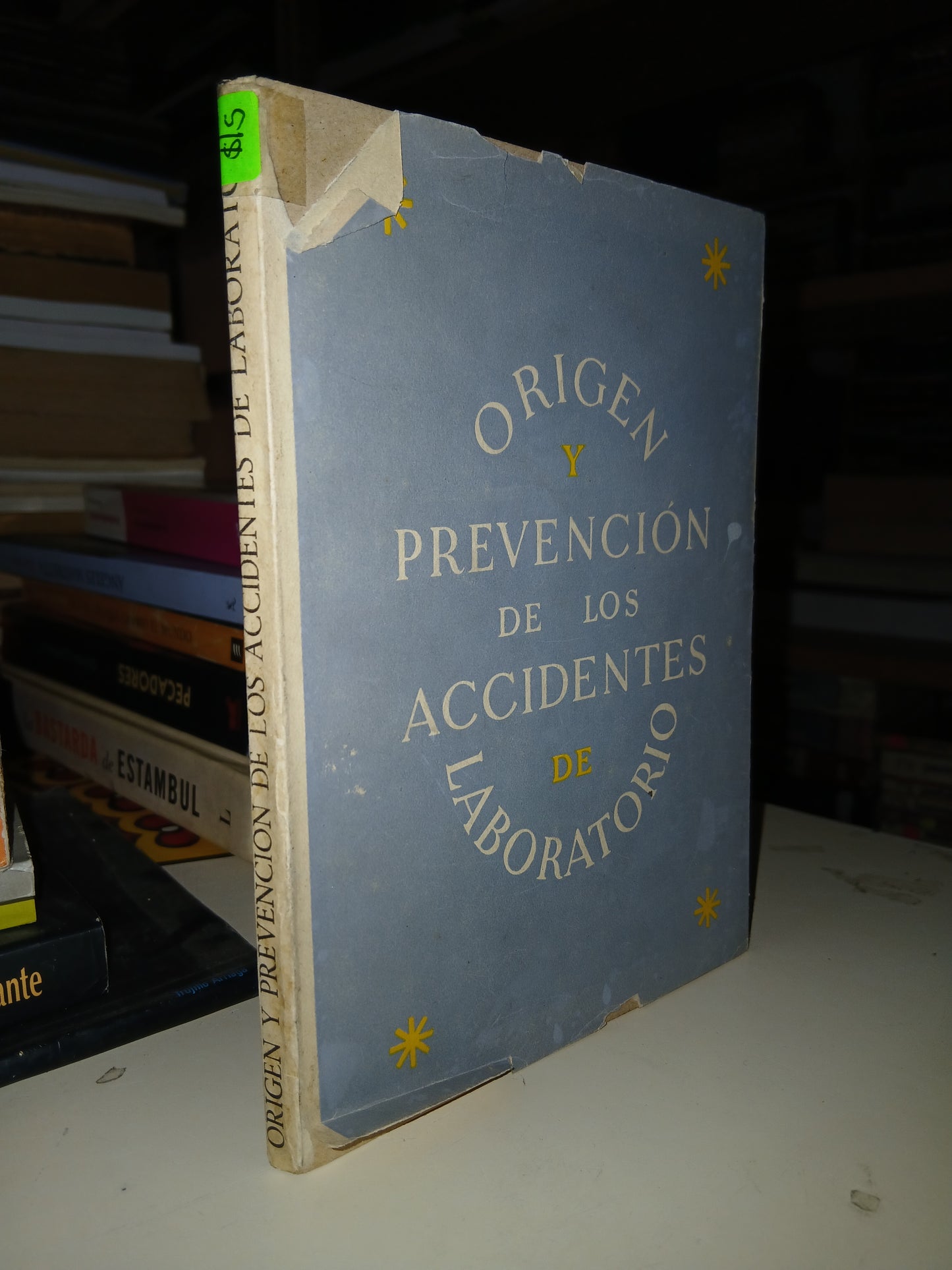 ORIGEN Y PREVENCIÓN DE LOS ACCIDENTES DE LABORATORIO (VARIOS AUTORES) USADO CIENCIA LITERARIO 207