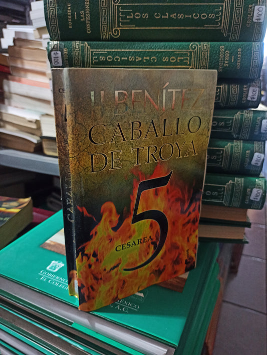 CABALLO DE TROYA 5 POR JJ BENÍTEZ USADO NOVELAS JUÁREZ