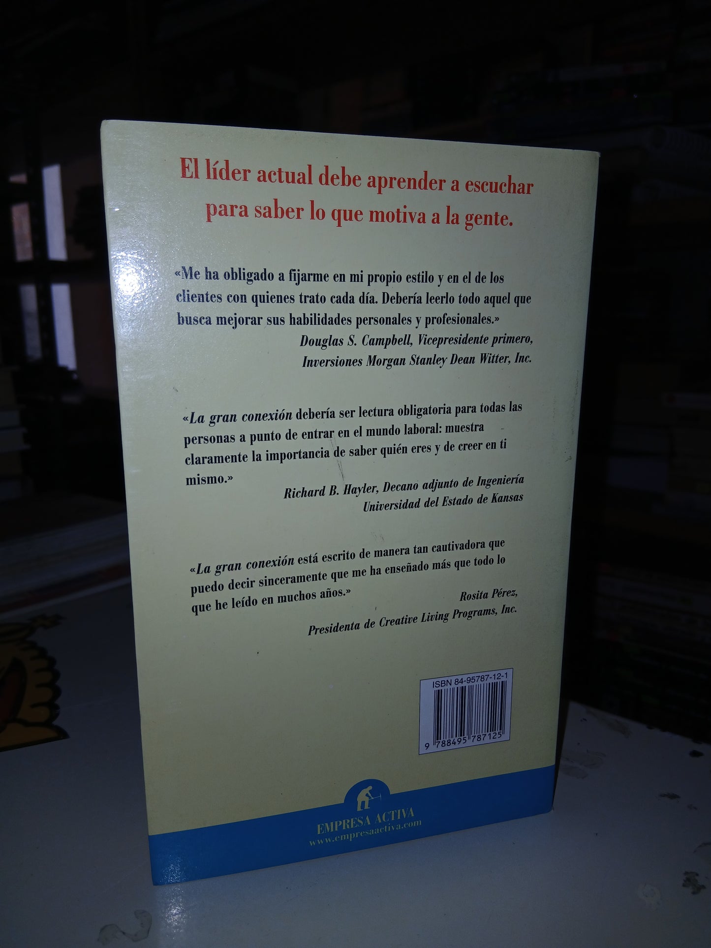 LA GRAN CONEXIÓN POR ARNIE WARREN USADO SUPERACIÓN PERSONAL LITERARIO 207
