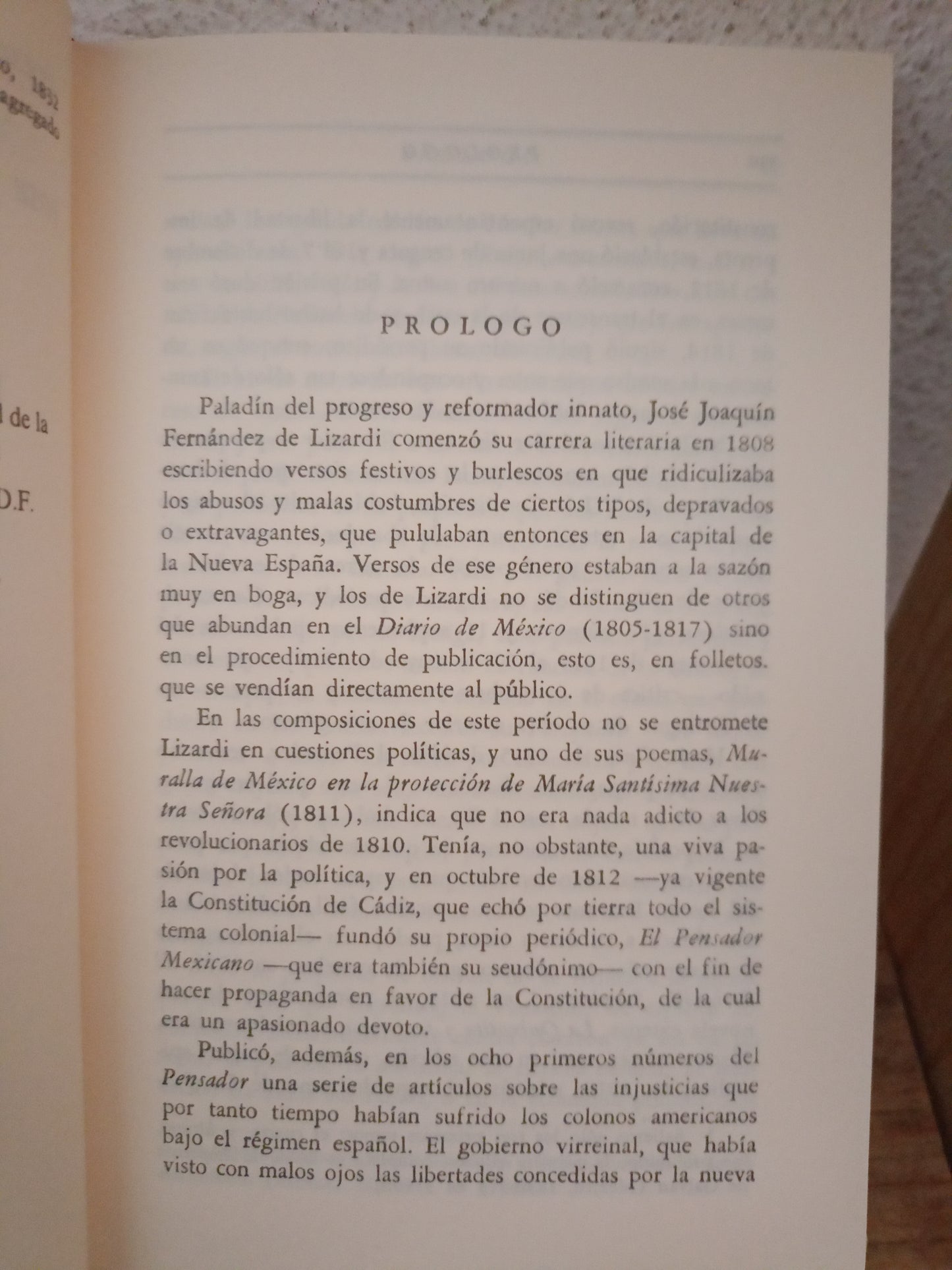 DON CATRÍN DE LA FACHENDA Y NOCHES TRISTES Y DÍA ALEGRE POR JOSÉ JOAQUÍN FERNÁNDEZ DE LIZARDI USADO NOVELA LITERARIO 305