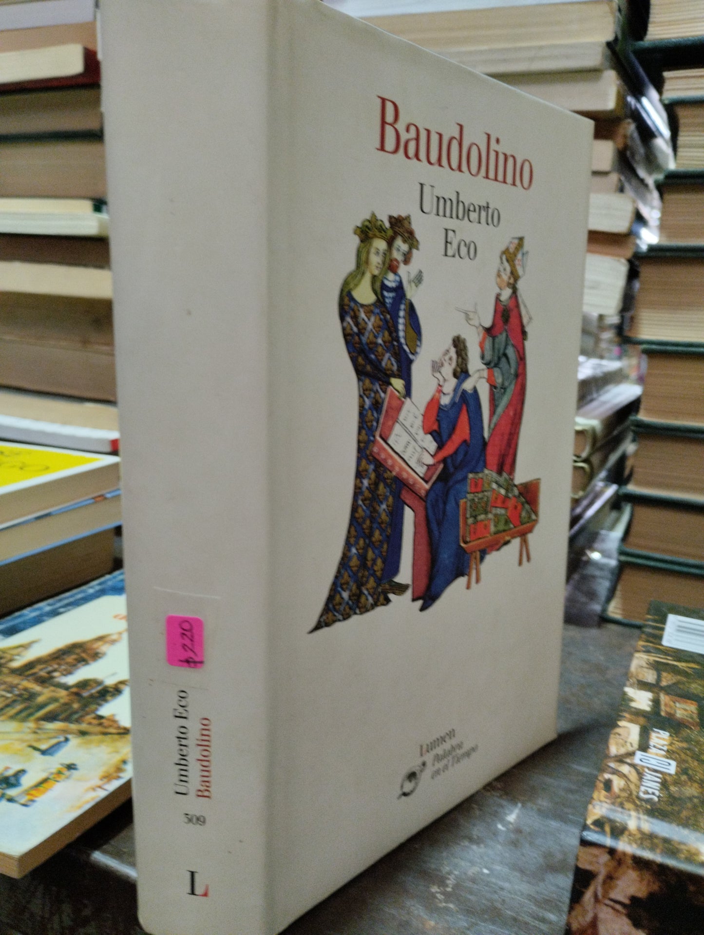 BAUDOLINO POR UMBERTO ECO USADO NOVELAS ALDAMA