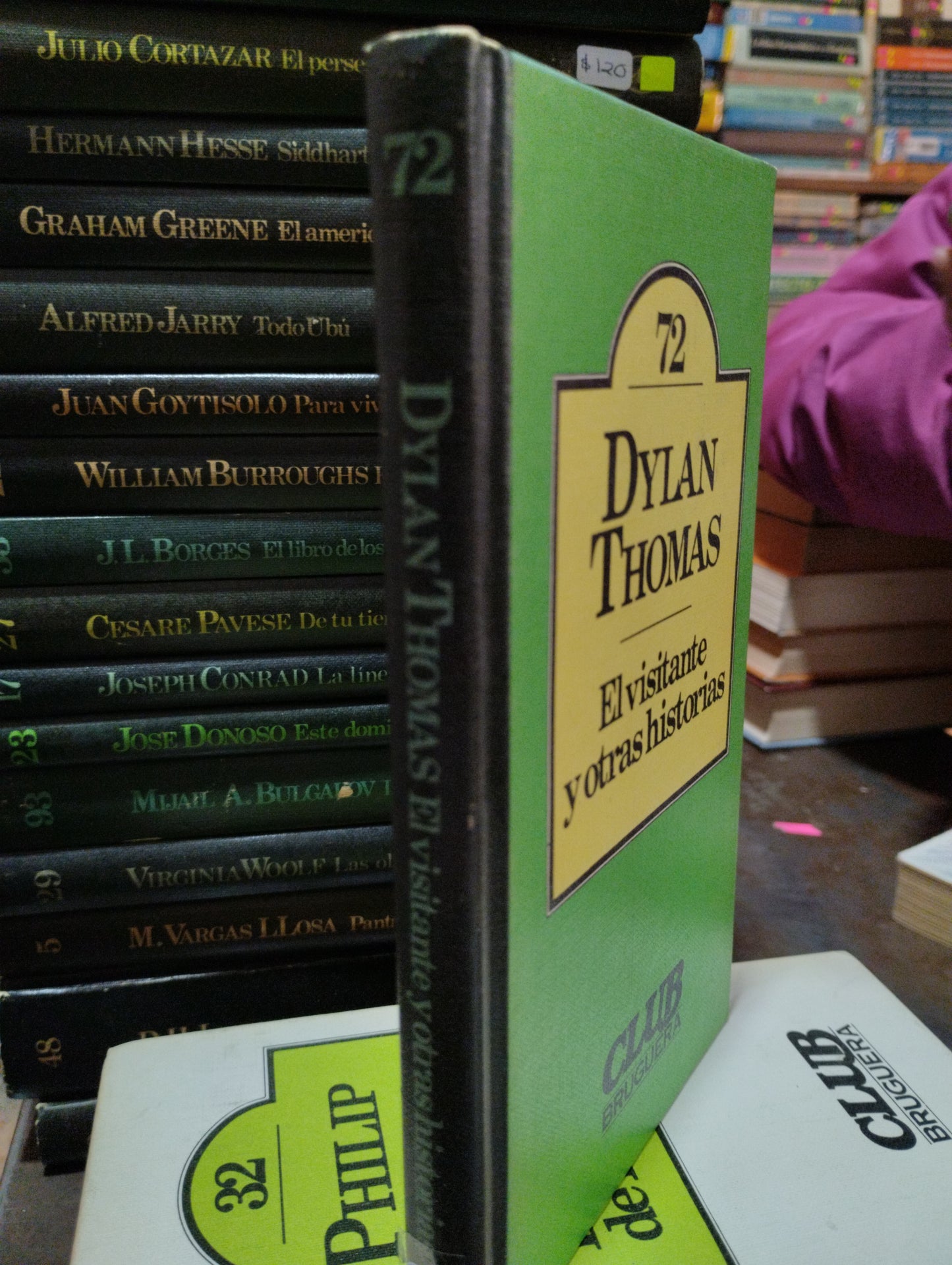 EL VISITANTE Y OTRAS HISTORIAS POR DYLAN THOMAS LIBRO USADO NOVELAS ALDAMA