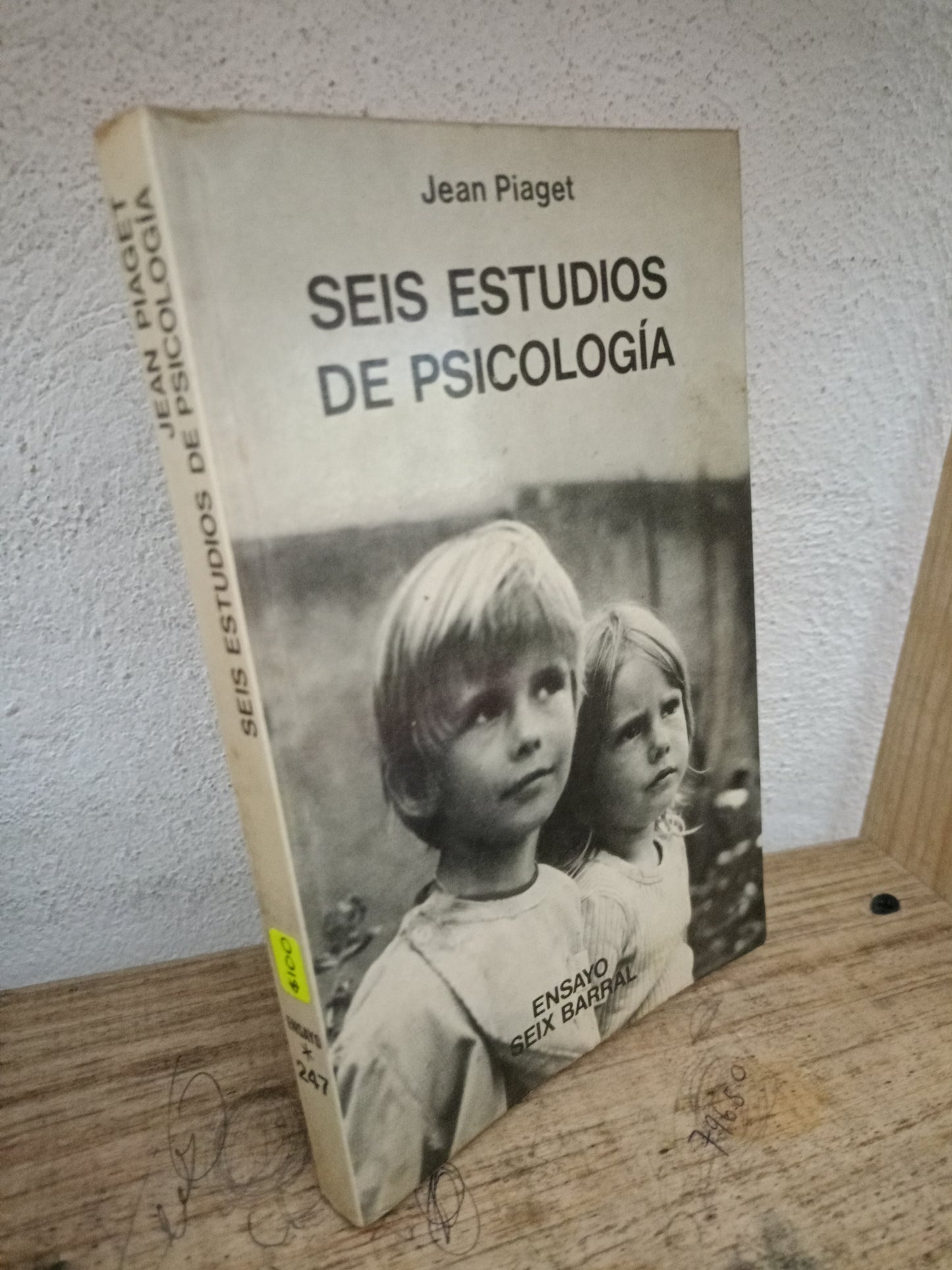 SEIS ESTUDIOS DE PSICOLOGÍA JEAN PIAGET USADO PSICOLOGÍA LITERARIO 305