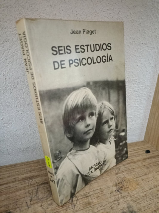 SEIS ESTUDIOS DE PSICOLOGÍA JEAN PIAGET USADO PSICOLOGÍA LITERARIO 305