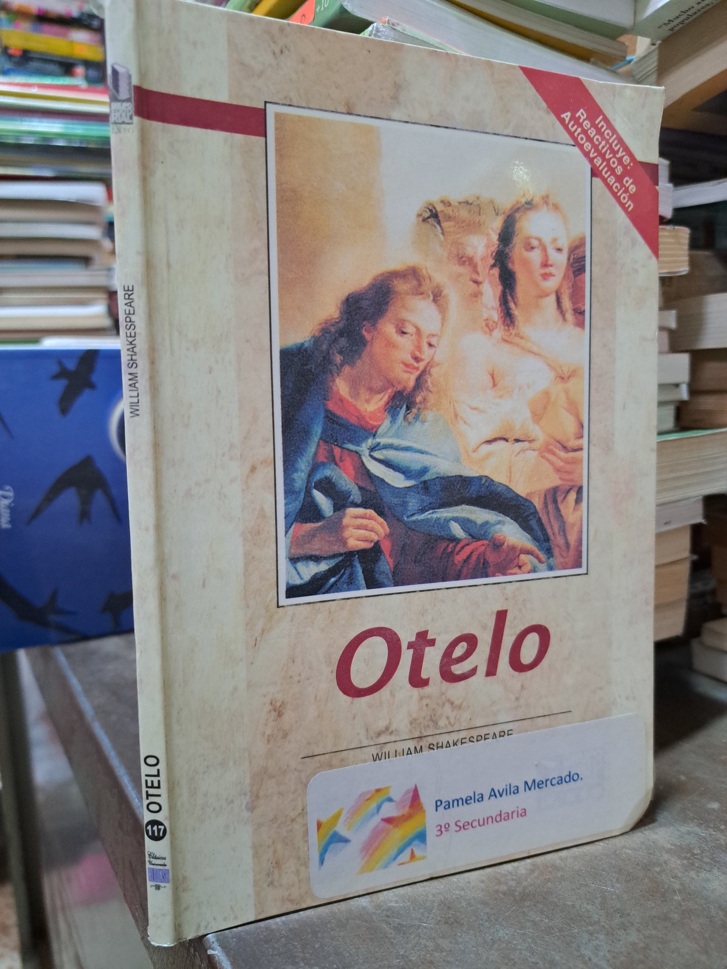 OTELO WILLIAM SHAKESPEARE USADO INFANTIL ALDAMA