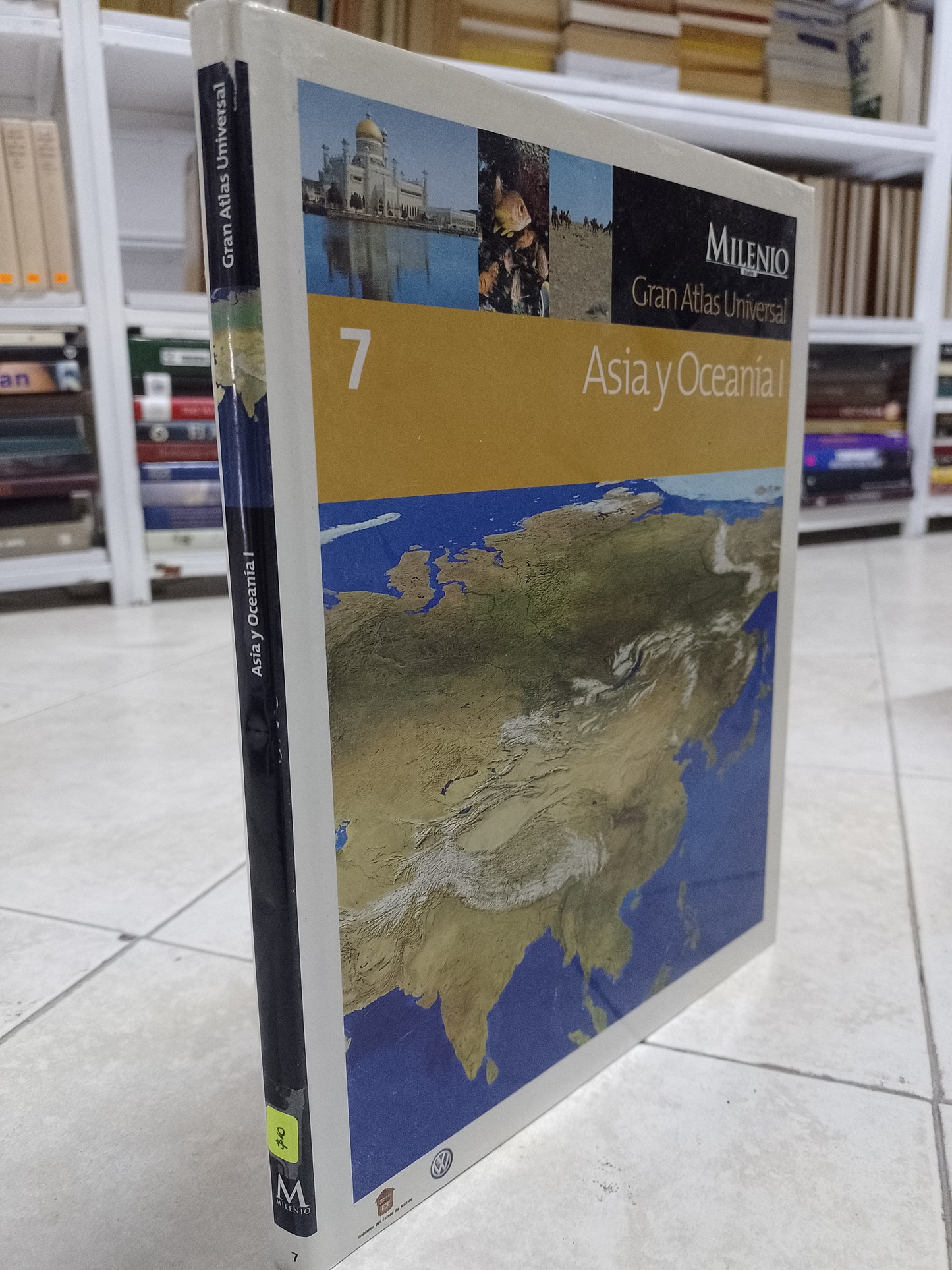 ASIA Y OCEANIA I 7 POR GRAN ATLAS UNIVERSAL USADO GEOGRAFIA JUAREZ 515