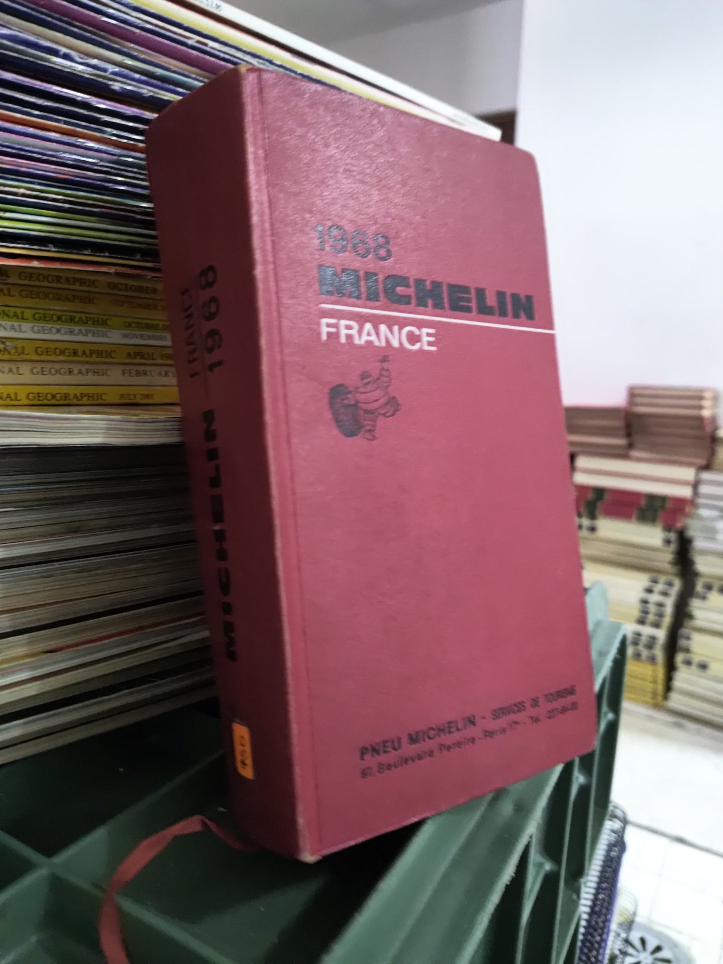 1968 MICHELIN FRANCE USADO IDIOMAS JUAREZ 515