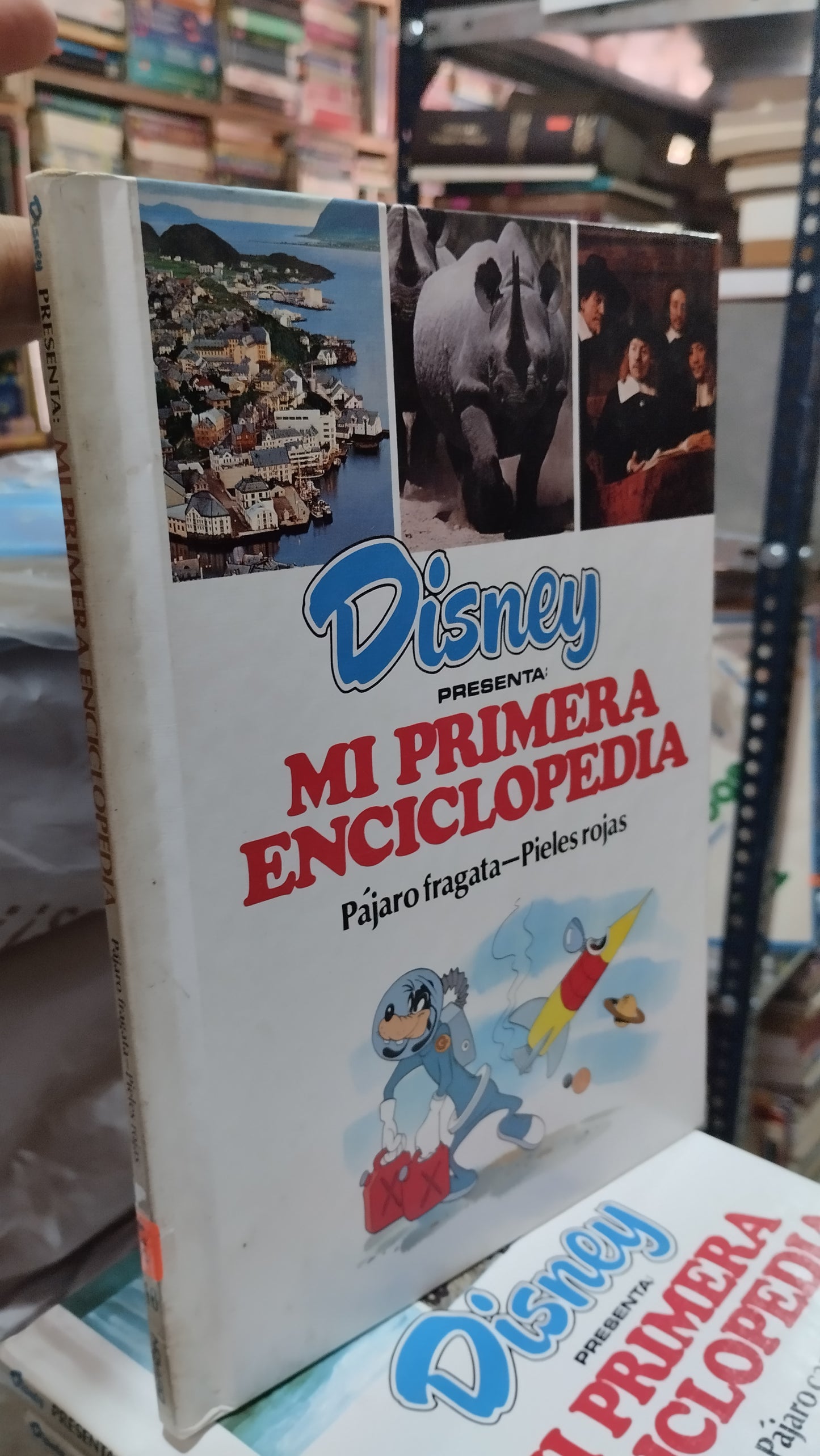 MI PRIMERA ENCICLOPEDIA PAJARO FRAGATA PIELES ROJAS LIBRO USADO INFANTIL ALDAMA