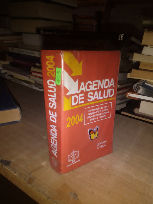 AGENDA DE SALUD 2004 POR ISEF USADO MEDICINA LITERARIO 207