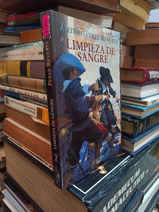 LIMPIEZA DE SANGRE POR ARTURO PÉREZ REVERTE USADO NOVELAS ALDAMA