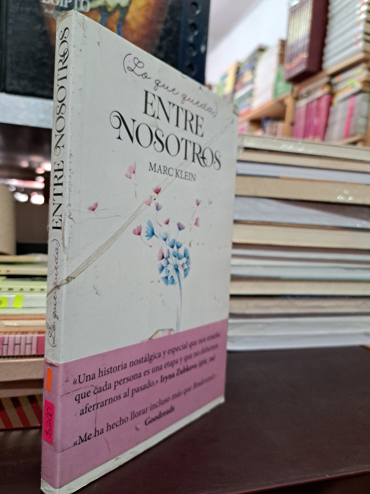 LO QUE QUEDA ENTRE NOSOTROS MARC KLEIN NUEVO LIBROS NUEVOS LITERARIO 305