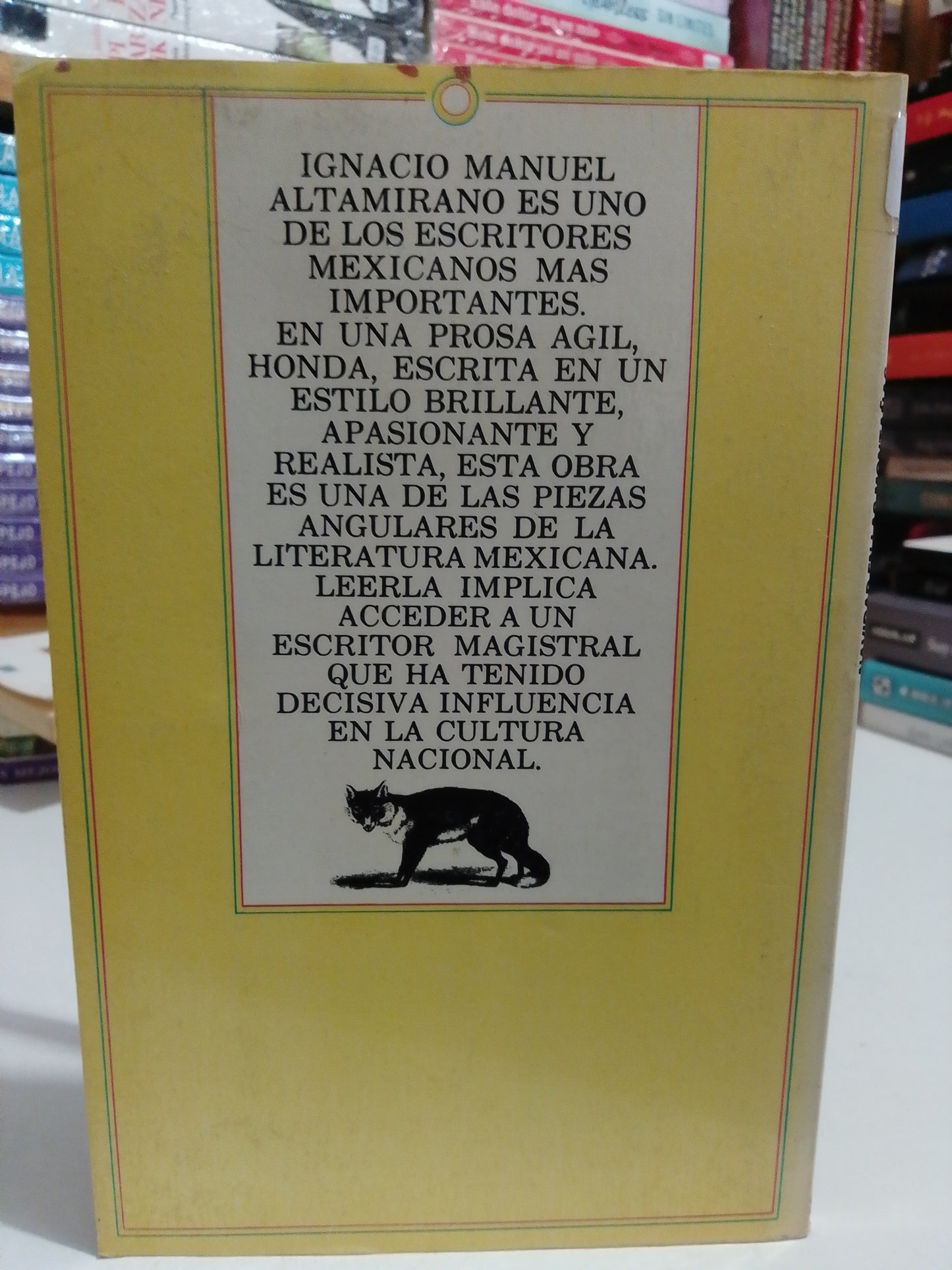 NAVIDAD EN LAD MONTAÑAS POR IGNACIO M. ALTAMIRANO USADO NOVELAS JUAREZ