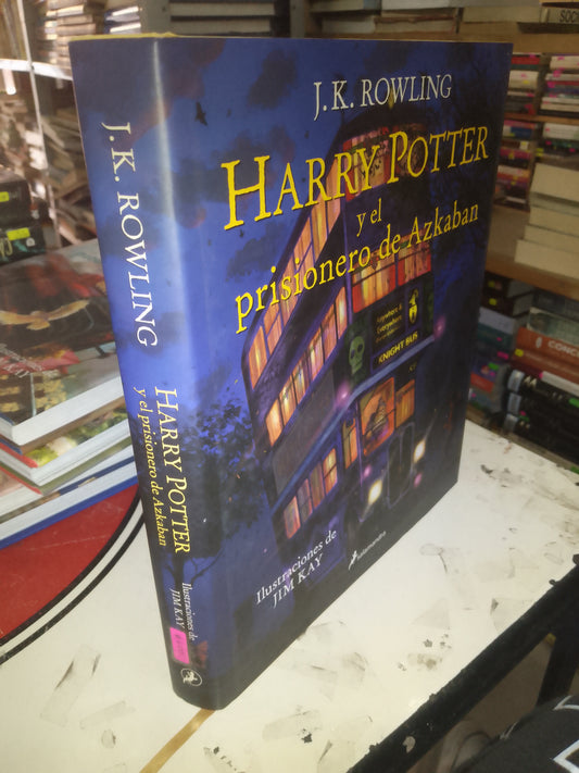 HARRY POTTER Y EL PRISIONERO DE AZKABAN POR J K ROWLING USADO NOVELA LITERARIO 207