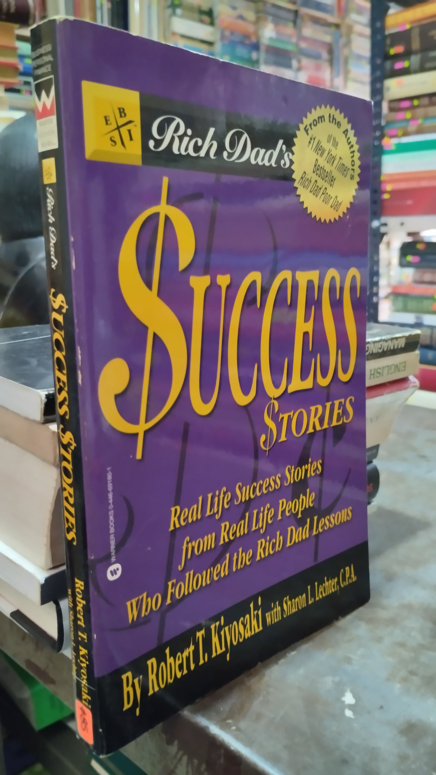 SUCCESS STORIES POR ROBERT T KIYOSAKI LIBRO USADO IDIOMAS ALDAMA