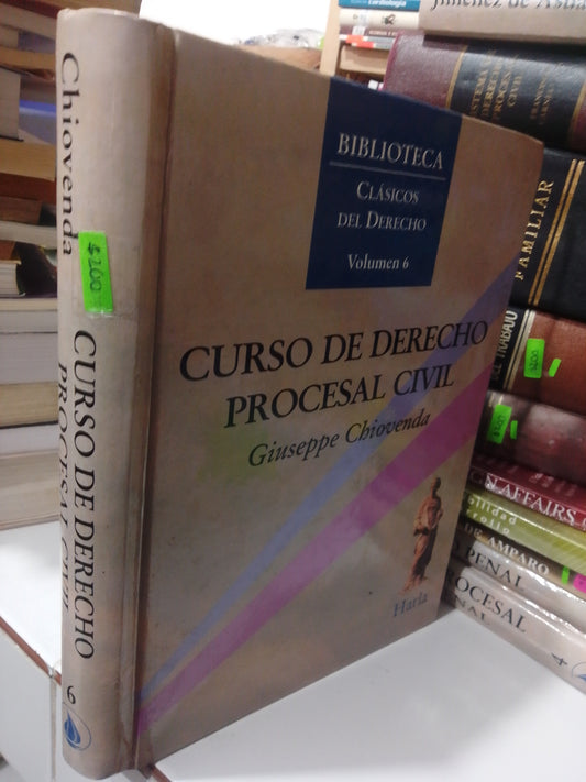 CURSO DE DERECHO PROCESAL CIVIL POR GIUSEPPE CHIOVENDA USADO NOVELA JUAREZ