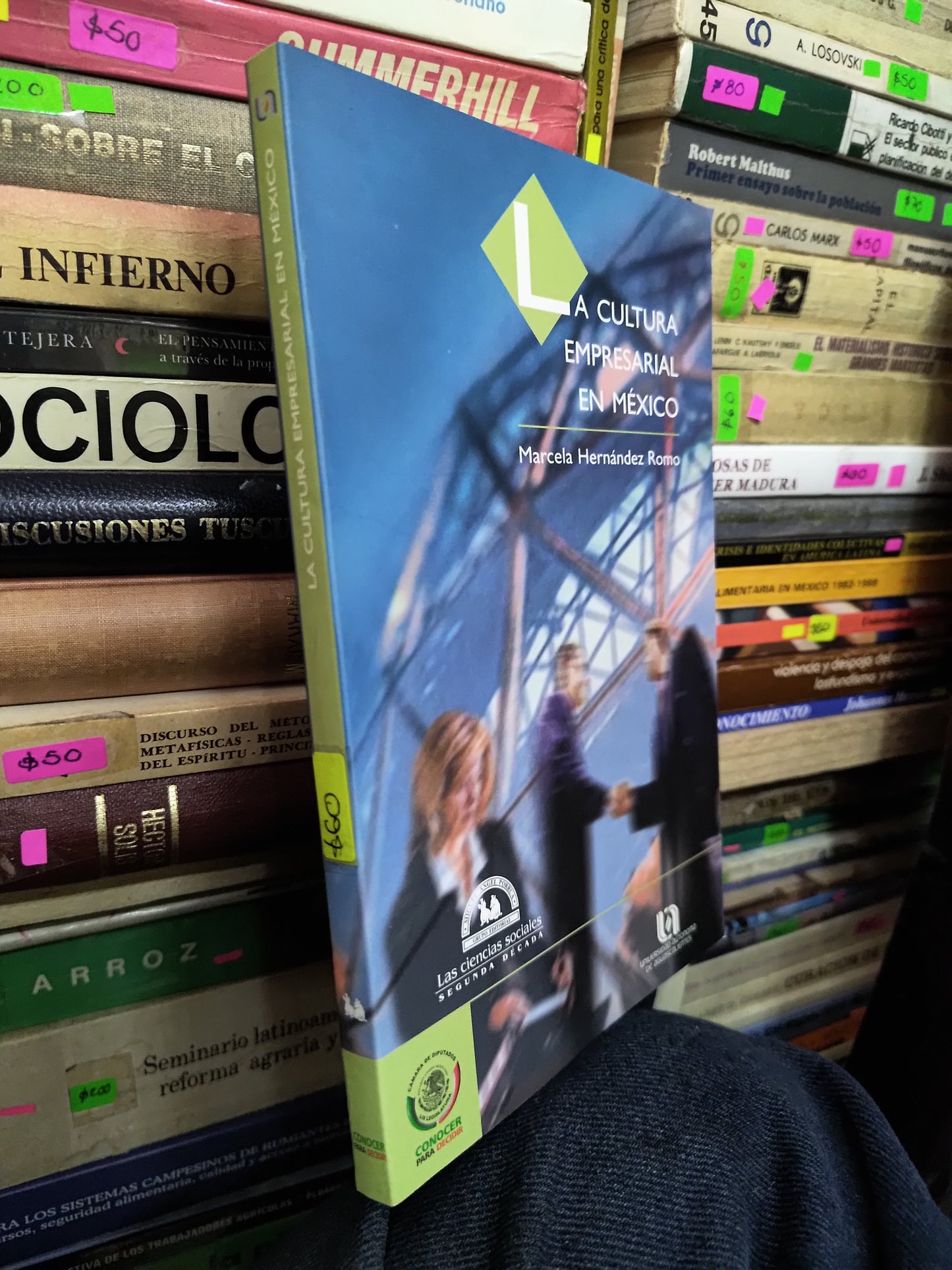 LA CULTURA EMPRESARIAL EN MEXICO POR MARCELA HERNANDEZ ROMO USADO POLITICA LITERARIO 207