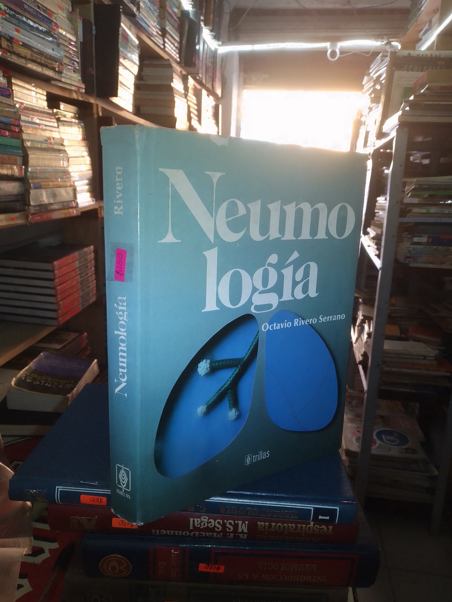 NEUMOLOGÍA POR OCTAVIO RIVERO SERRANO USADO MEDICINA LITERARIO 207