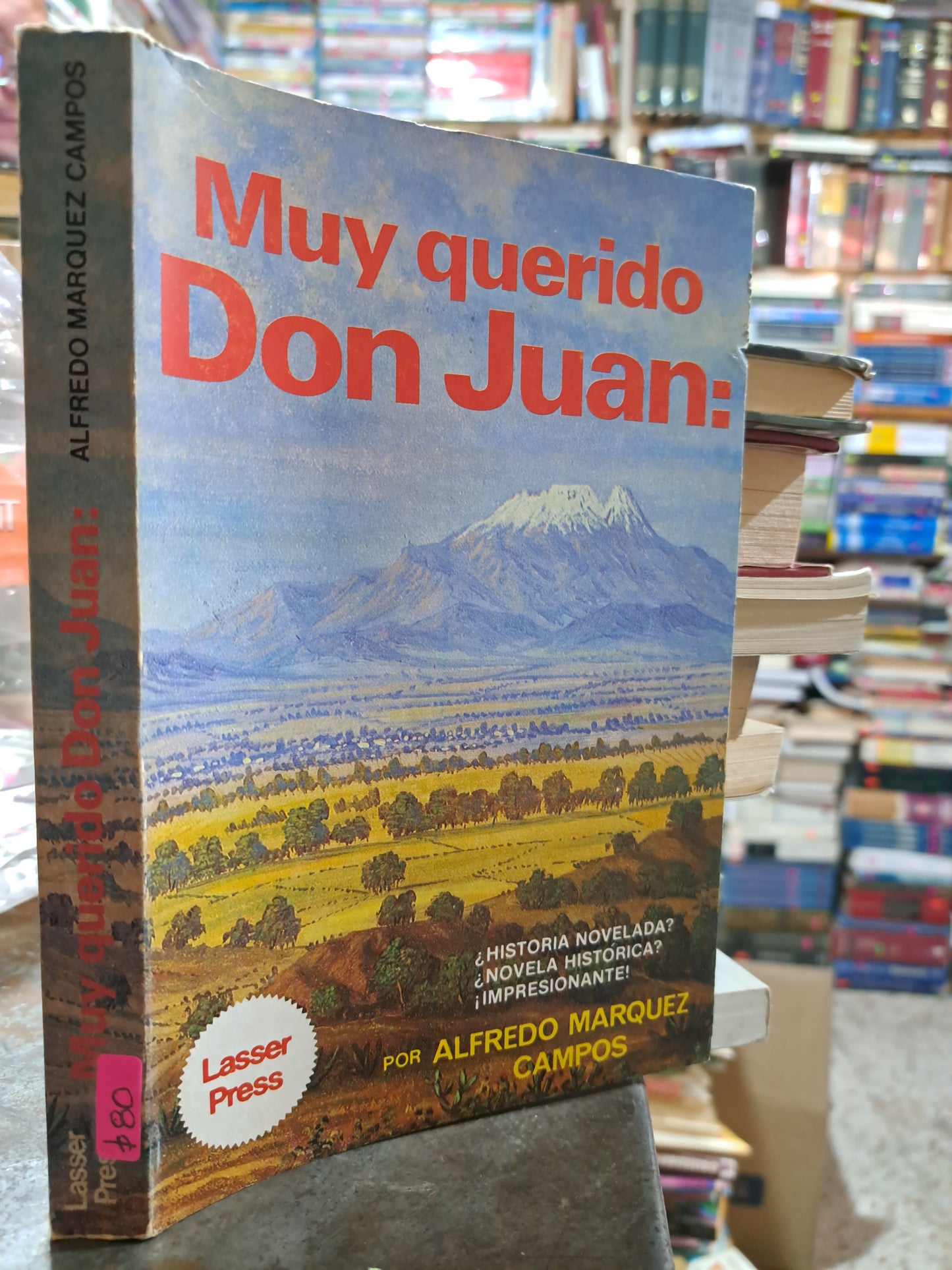 MUY QUERIDO DON JUAN: ALFREDO MÁRQUEZ CAMPOS USADO NOVELA ALDAMA