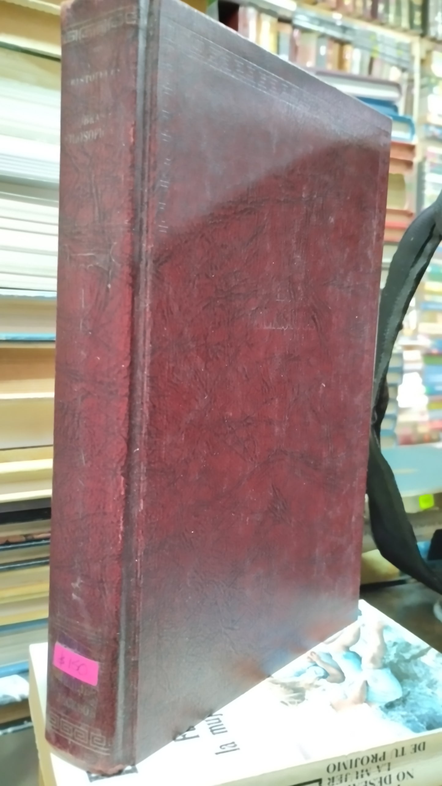 ARISTOTELES OBRAS FILOSOFICAS LIBRO USADO NOVELAS ALDAMA