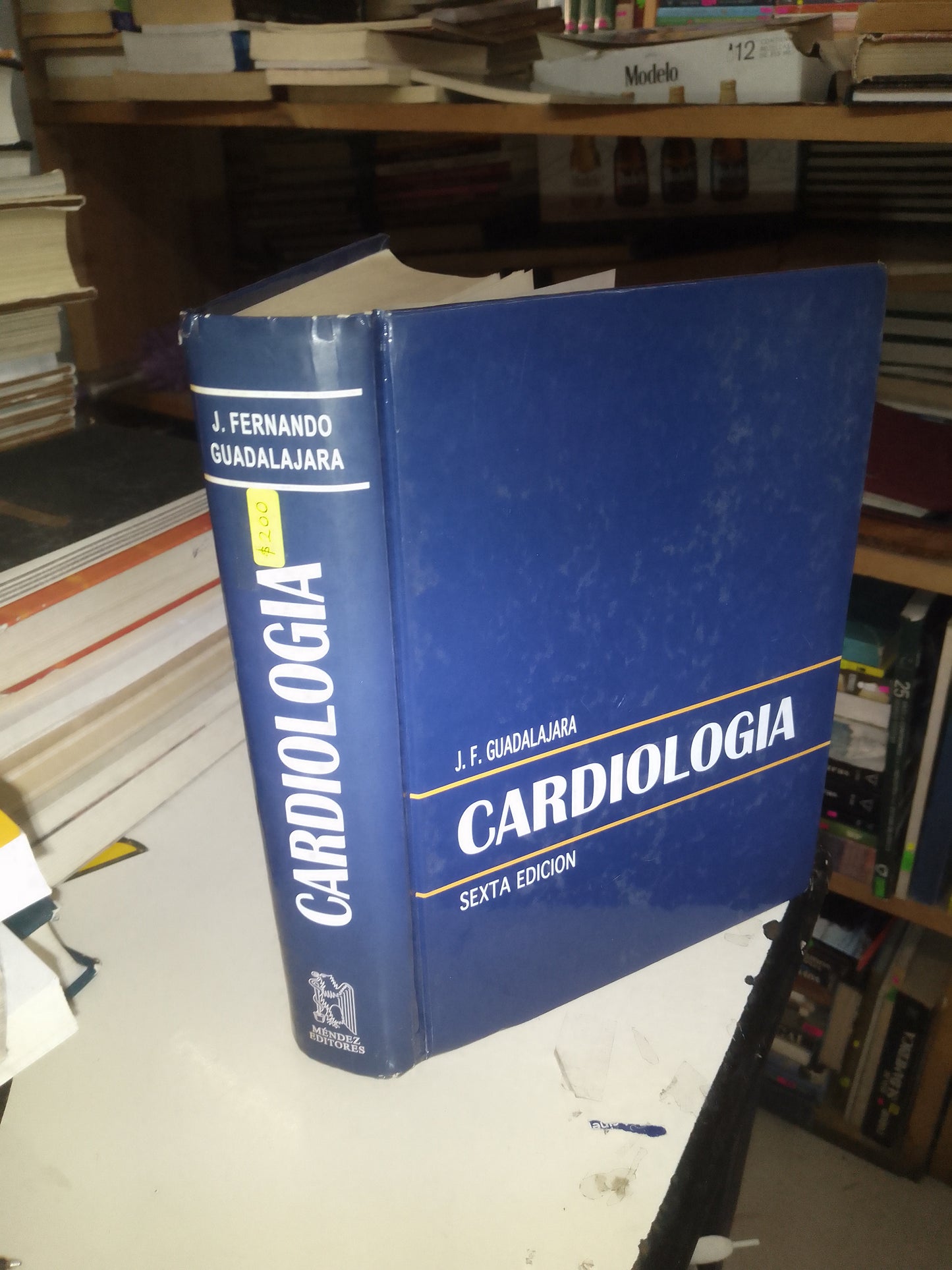 CARDIOLOGÍA POR J. FERNANDO GUADALAJARA USADO MEDICINA LITERARIO 207