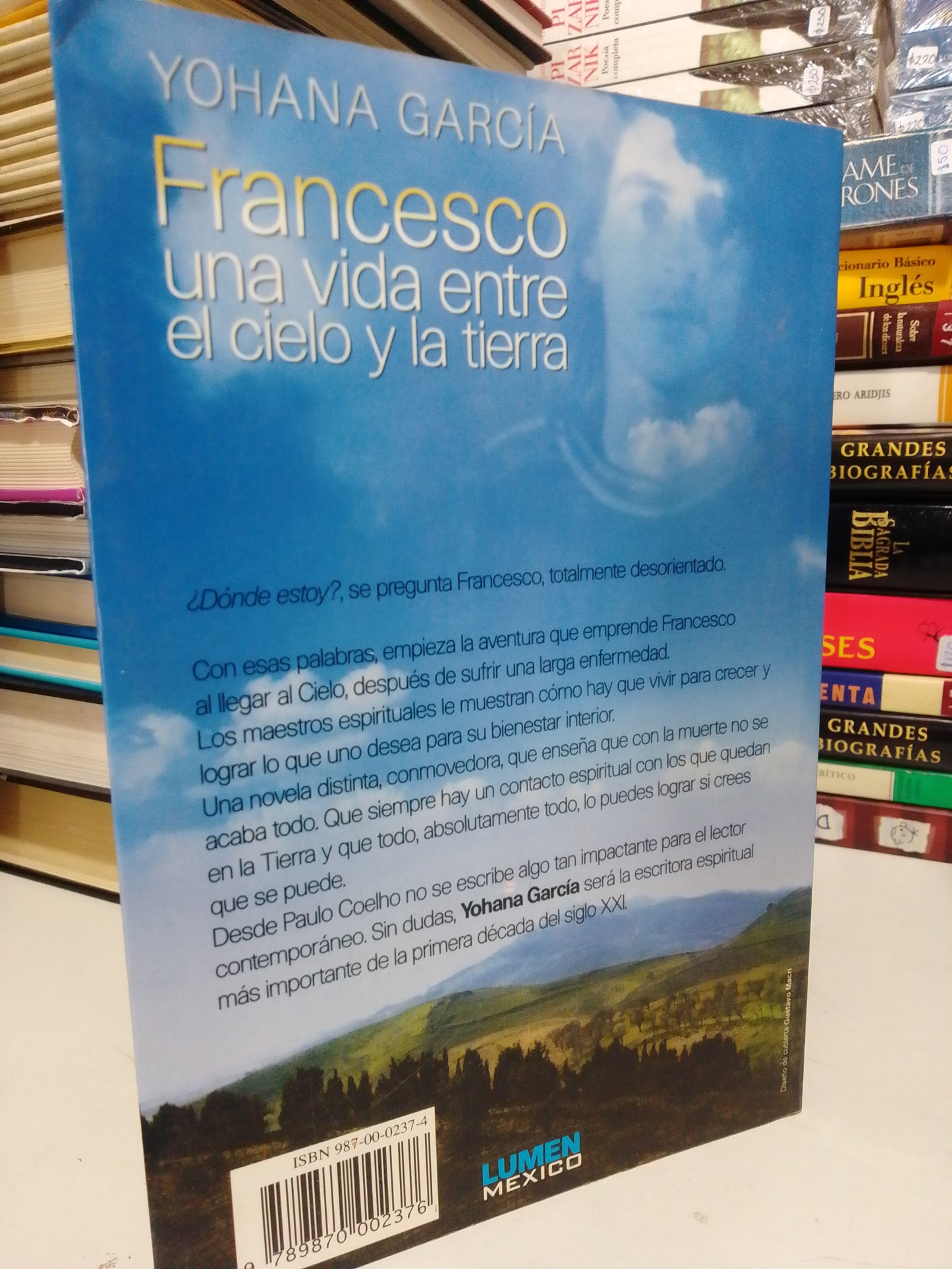 FRANCESCO UNA VIDA ENTRE EL CIELO Y LA TIERRA POR JOHANA GARCÍA USADO SUP.PERSONAL JUÁREZ