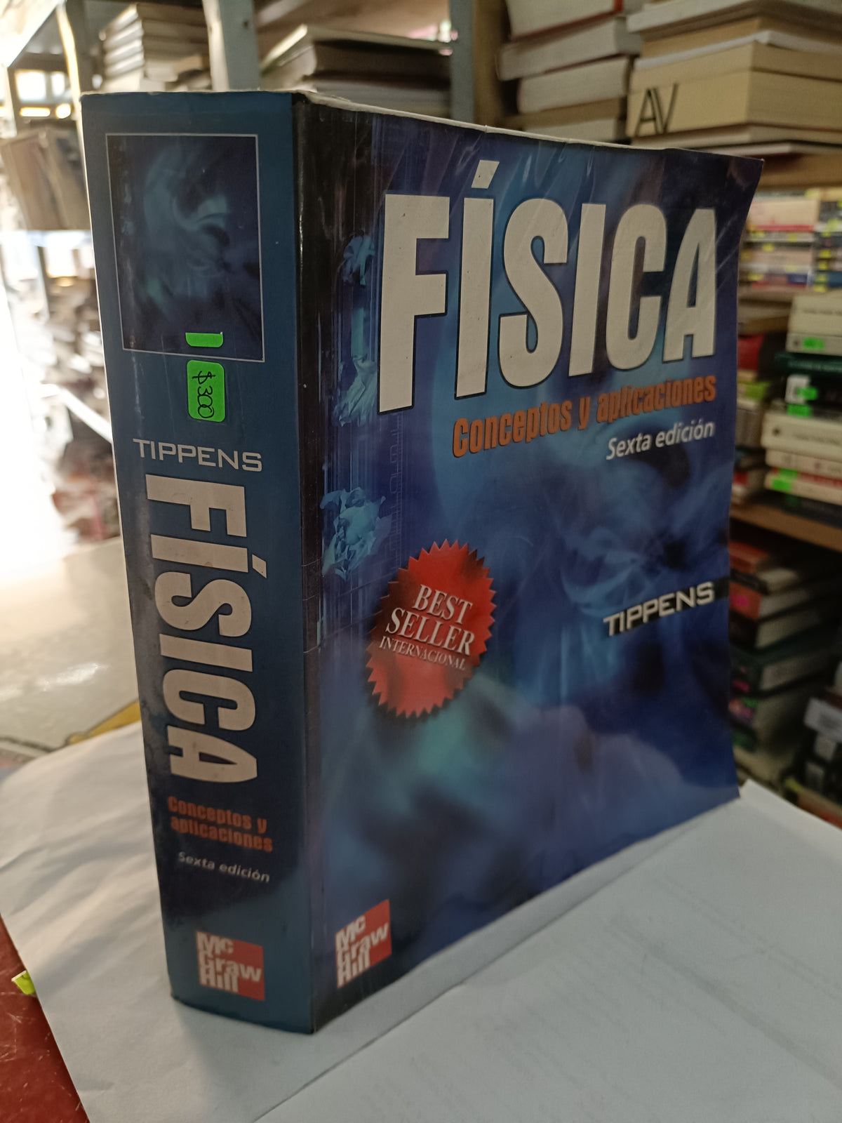 FISICA CONCEPTOS Y APLICACIONES SEXTA EDICION POR TIPPENS USADO FISICA LITERARIO 207